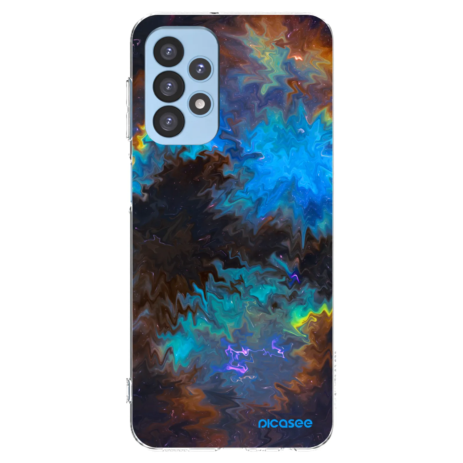 Picasee silikonový průhledný obal pro Samsung Galaxy A23 A235F 4G - Space