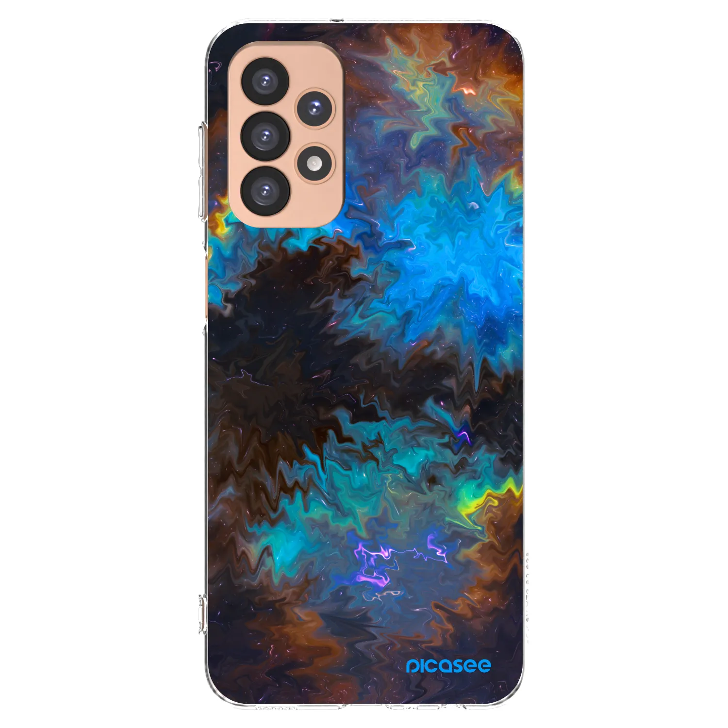 Picasee silikonový průhledný obal pro Samsung Galaxy A23 A236B 5G - Space