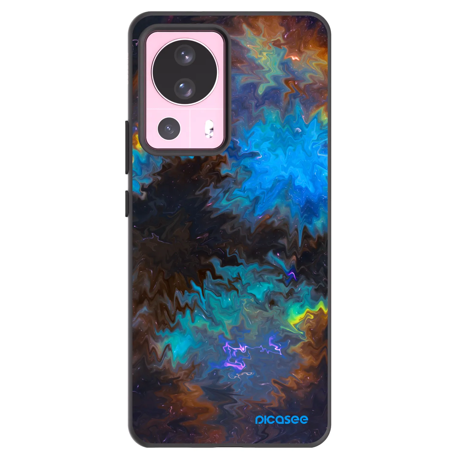 Picasee silikonový černý obal pro Xiaomi 13 Lite - Space