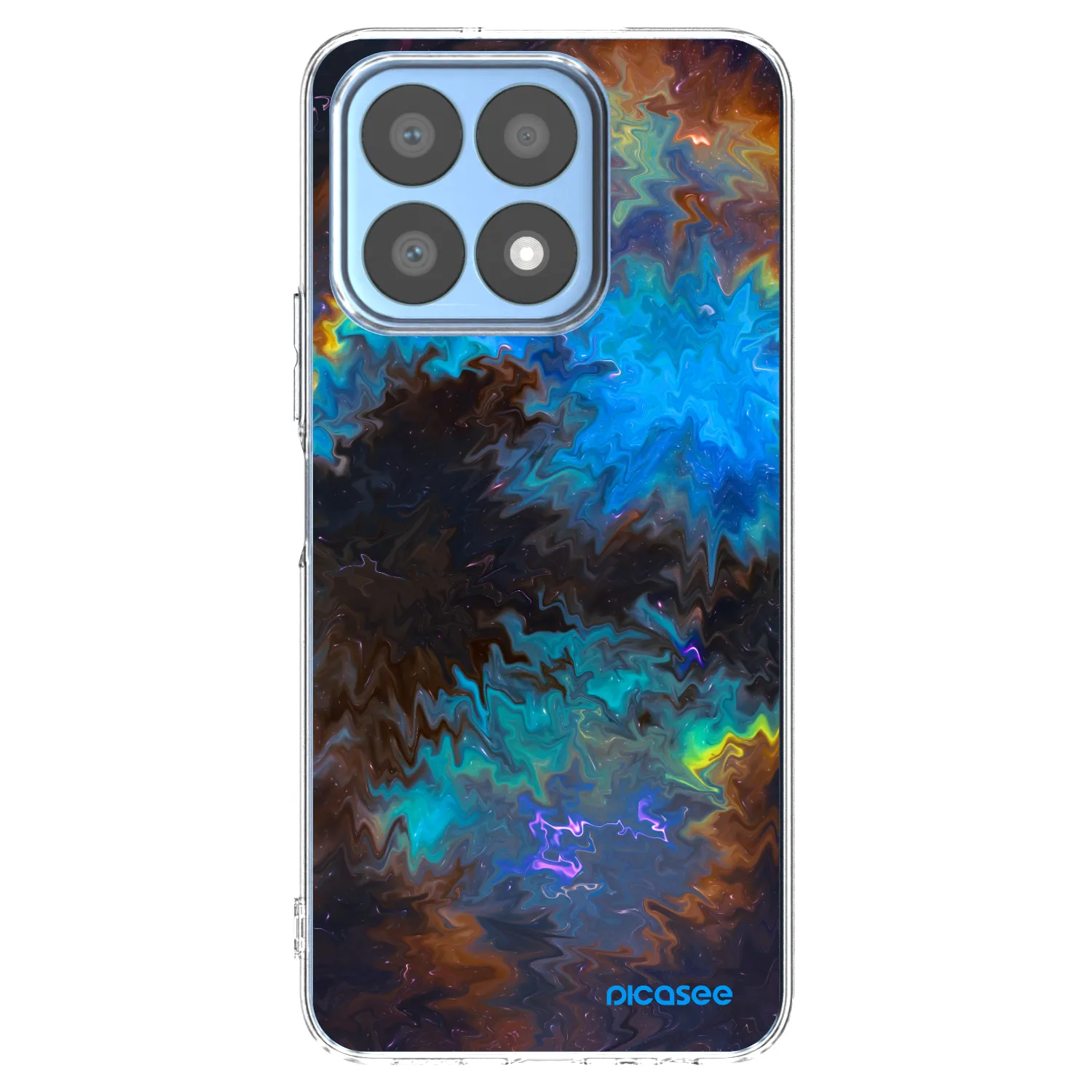 Picasee silikonový průhledný obal pro Honor X8a - Space