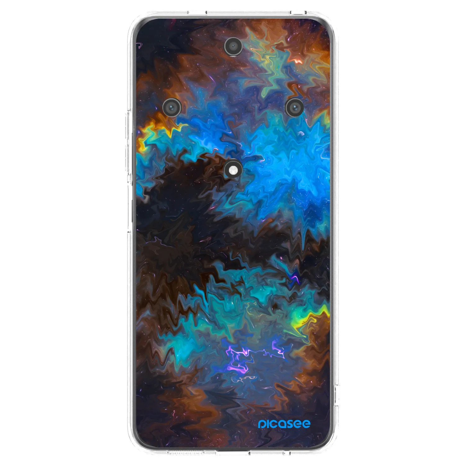 Picasee silikonový průhledný obal pro Honor Magic5 Lite 5G - Space