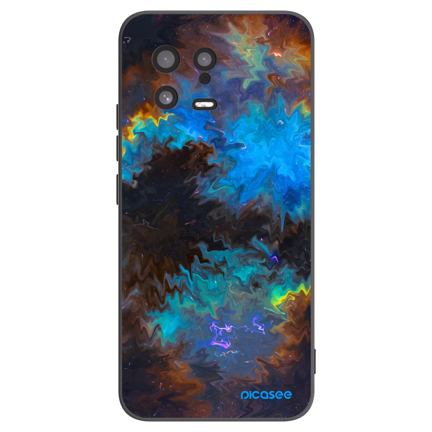 Picasee silikonový černý obal pro Xiaomi 13 - Space