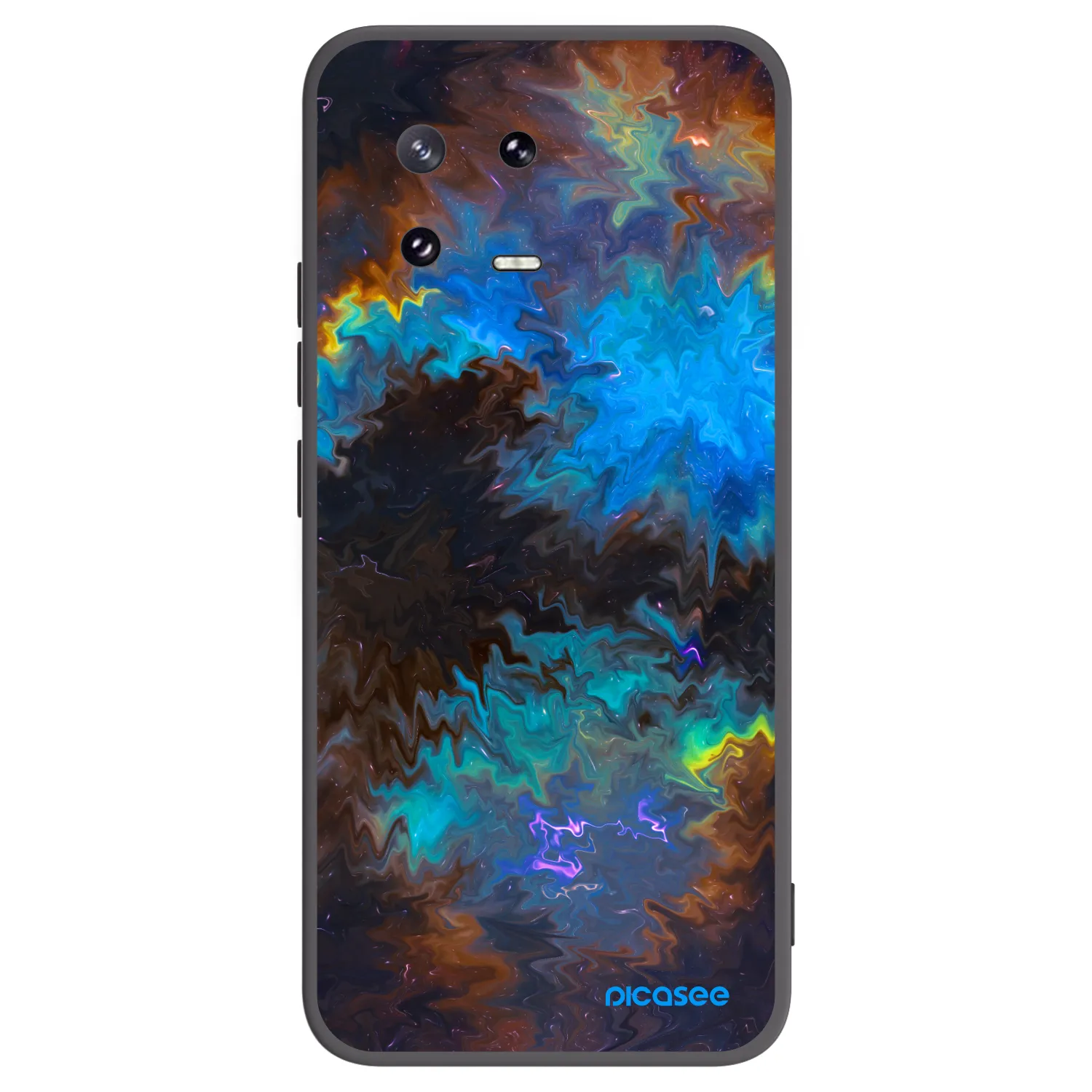Picasee silikonový černý obal pro Xiaomi 13 Pro - Space