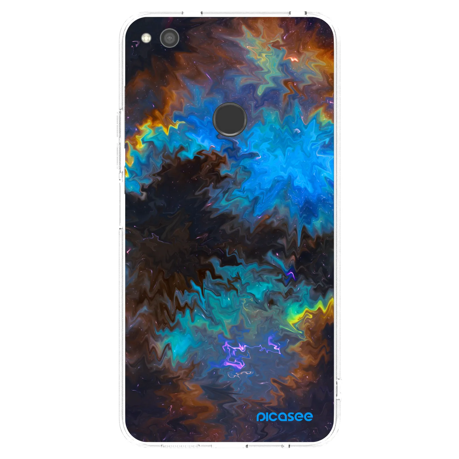 Picasee silikonový průhledný obal pro Huawei P9 Lite 2017 - Space