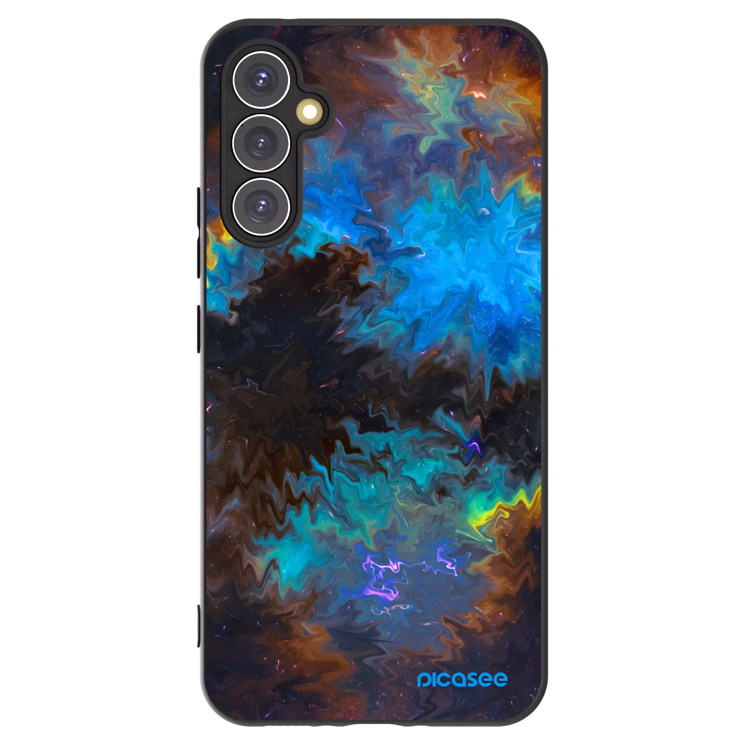 Picasee silikonový černý obal pro Samsung Galaxy A34 5G A346B - Space