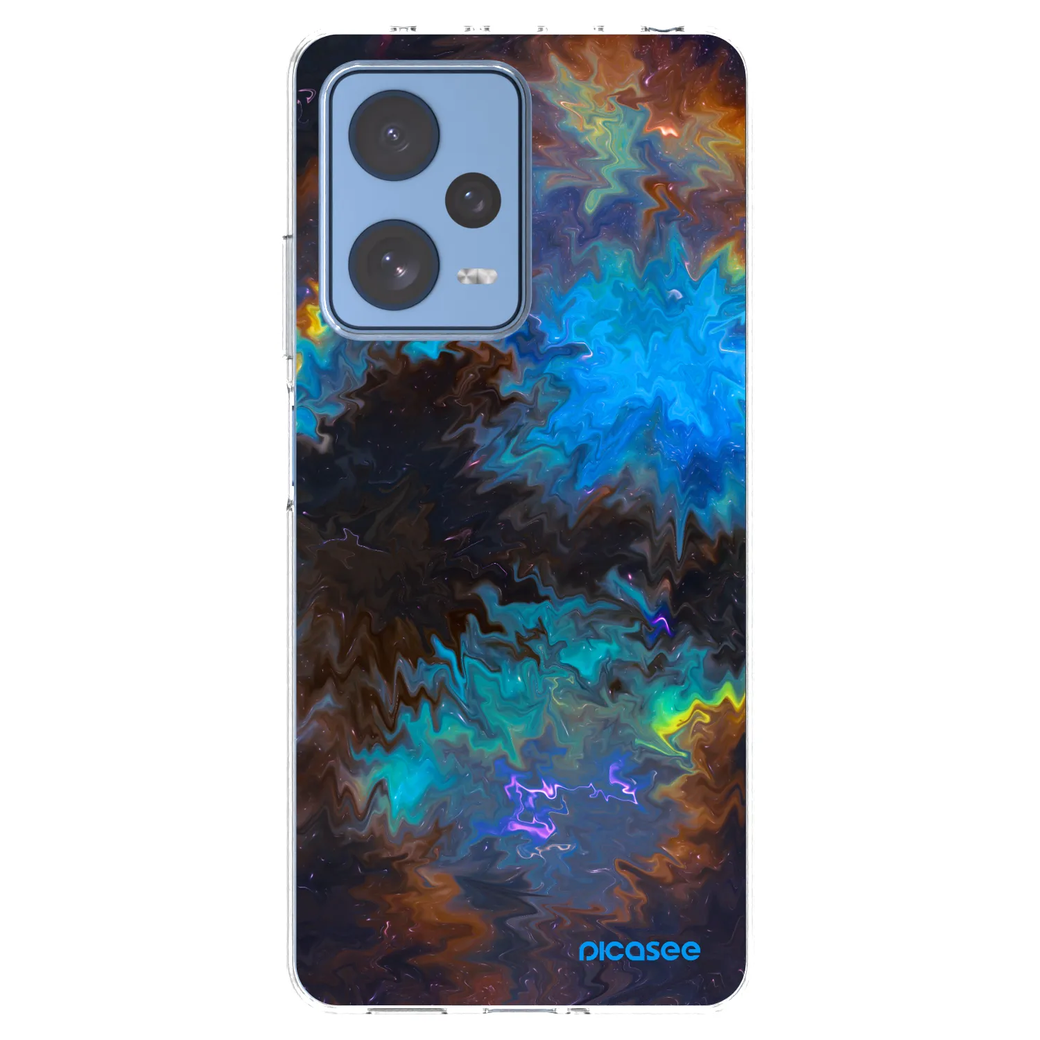Picasee silikonový průhledný obal pro Xiaomi Redmi Note 12 Pro 5G - Space