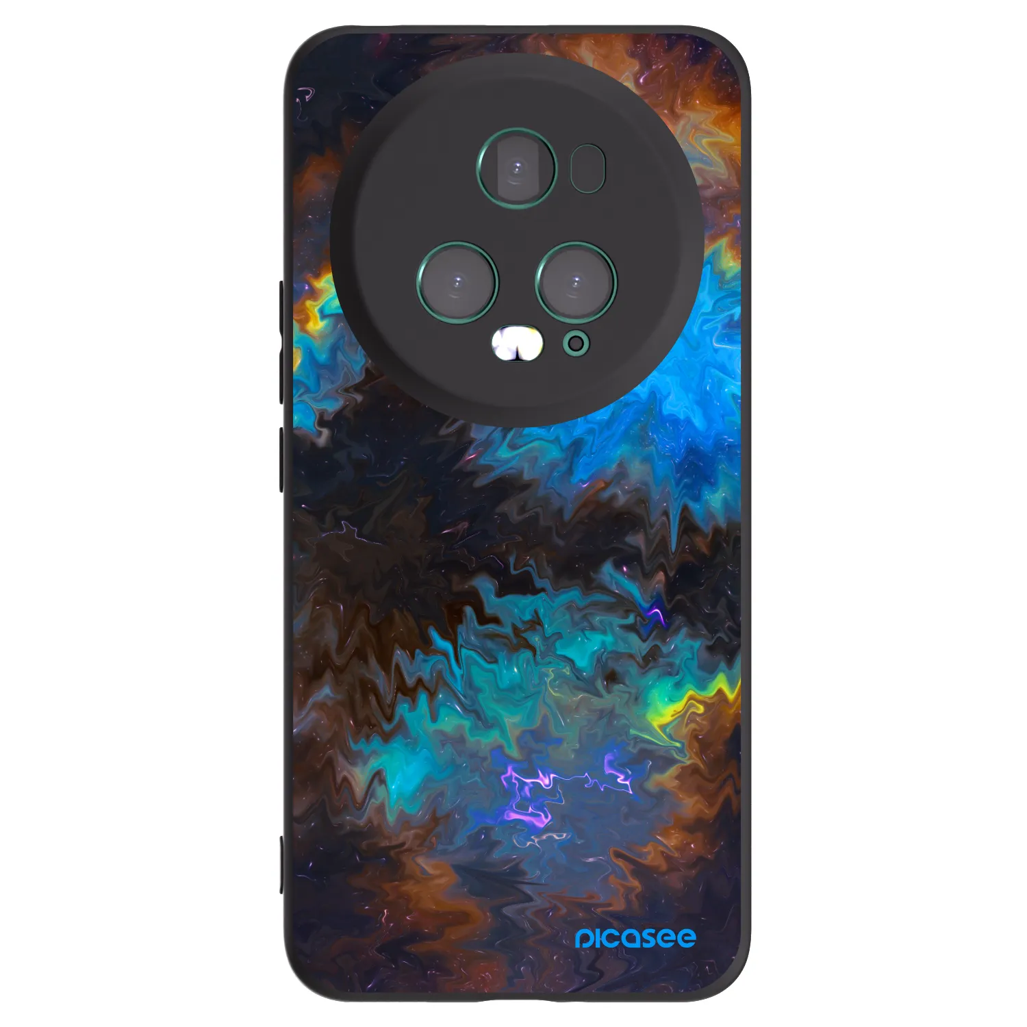 Picasee silikonový černý obal pro Honor Magic5 Pro - Space