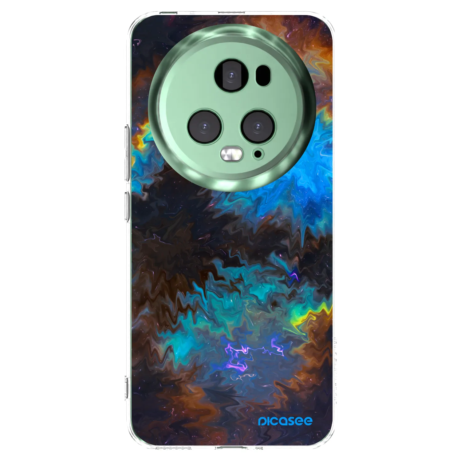 Picasee silikonový průhledný obal pro Honor Magic5 Pro - Space