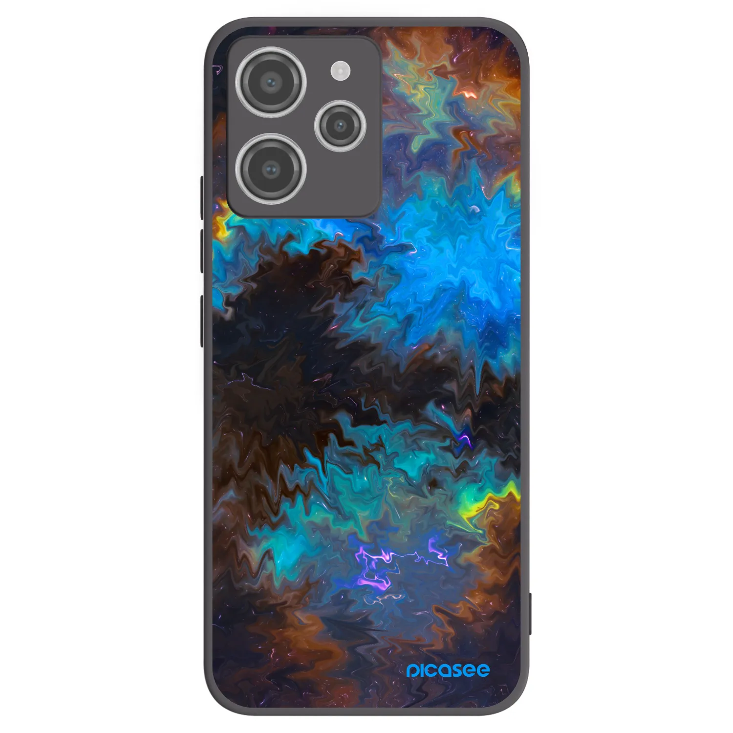 Picasee silikonový černý obal pro Xiaomi Redmi 12 4G - Space