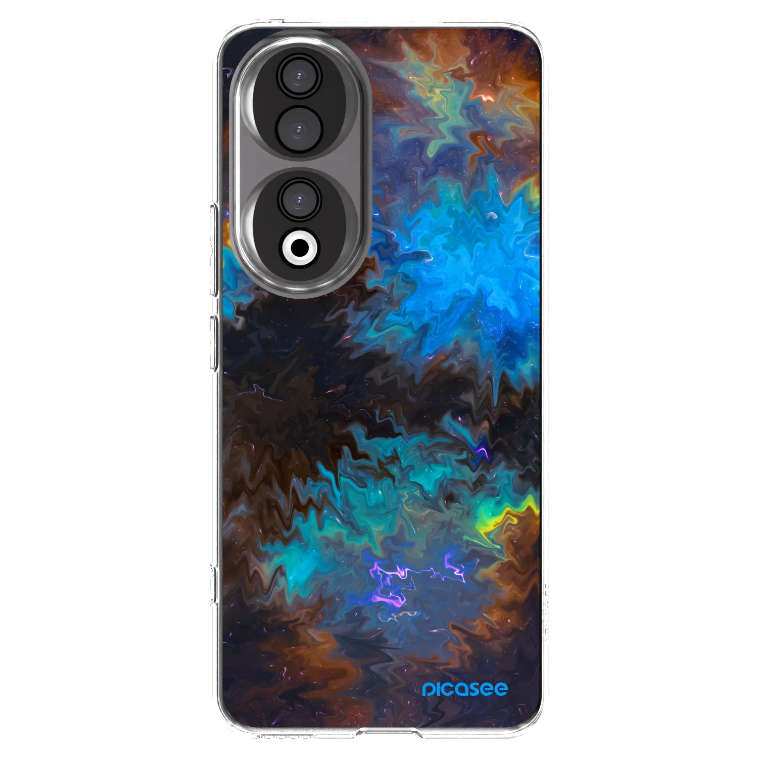 Picasee silikonový průhledný obal pro Honor 90 5G - Space
