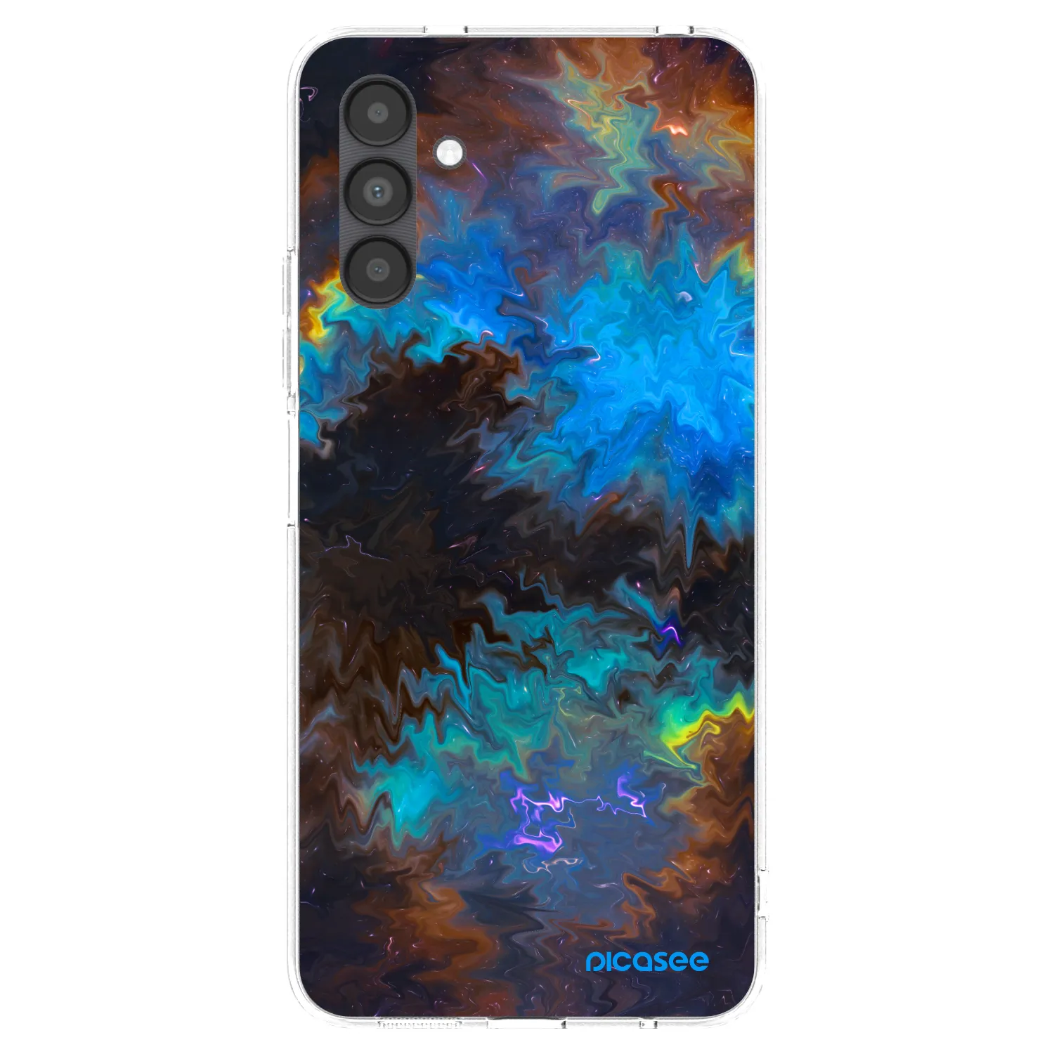 Picasee silikonový průhledný obal pro Samsung Galaxy A04s A047F - Space