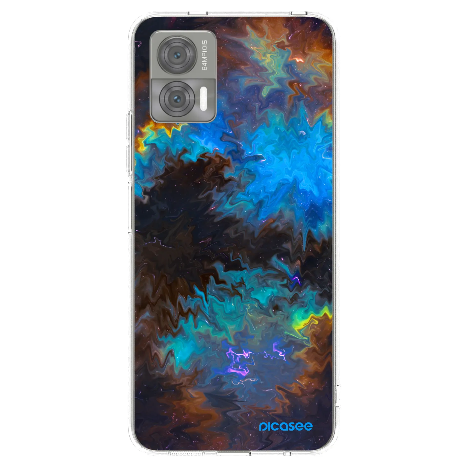 Picasee silikonový průhledný obal pro Motorola Edge 30 Neo - Space