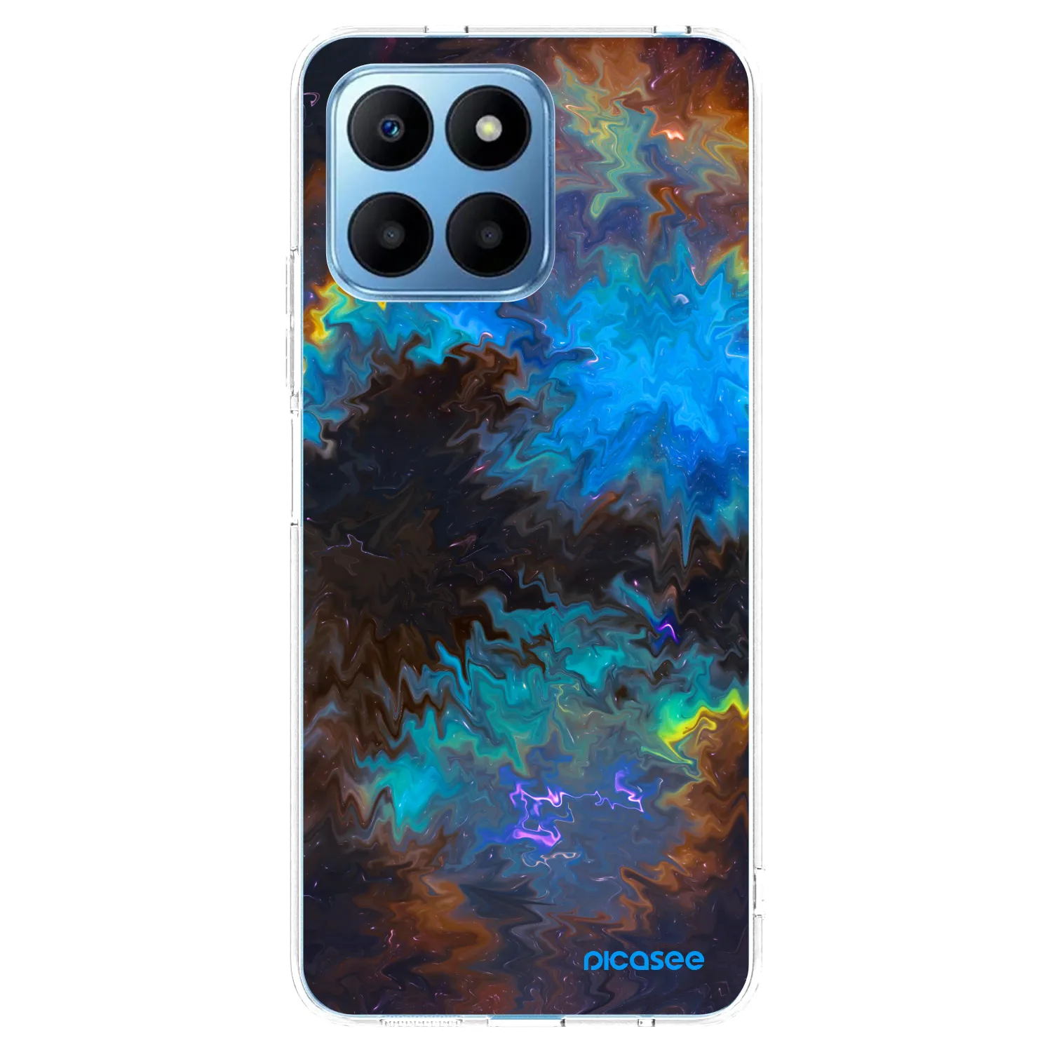 Picasee silikonový průhledný obal pro Honor 70 Lite - Space