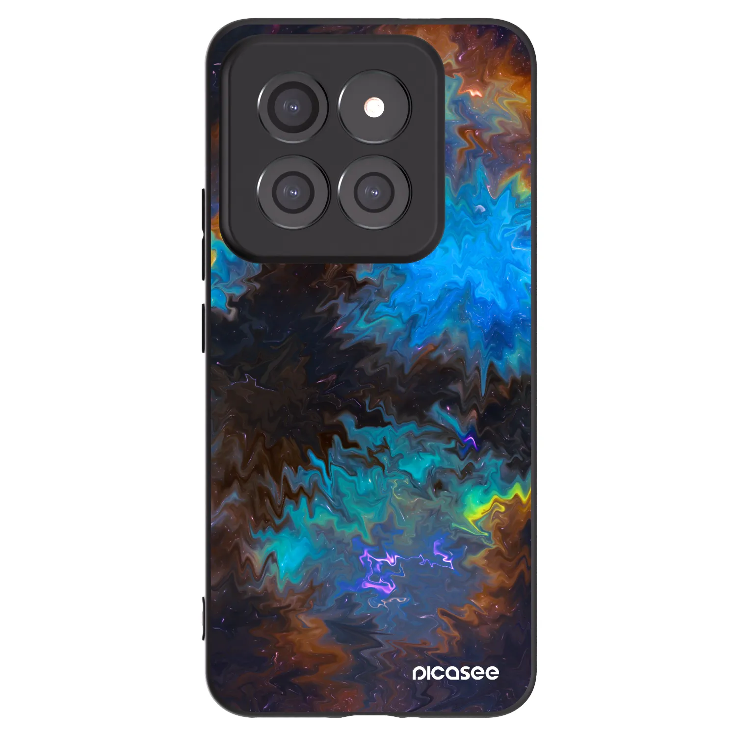Picasee silikonový černý obal pro Xiaomi 14 Pro - Space