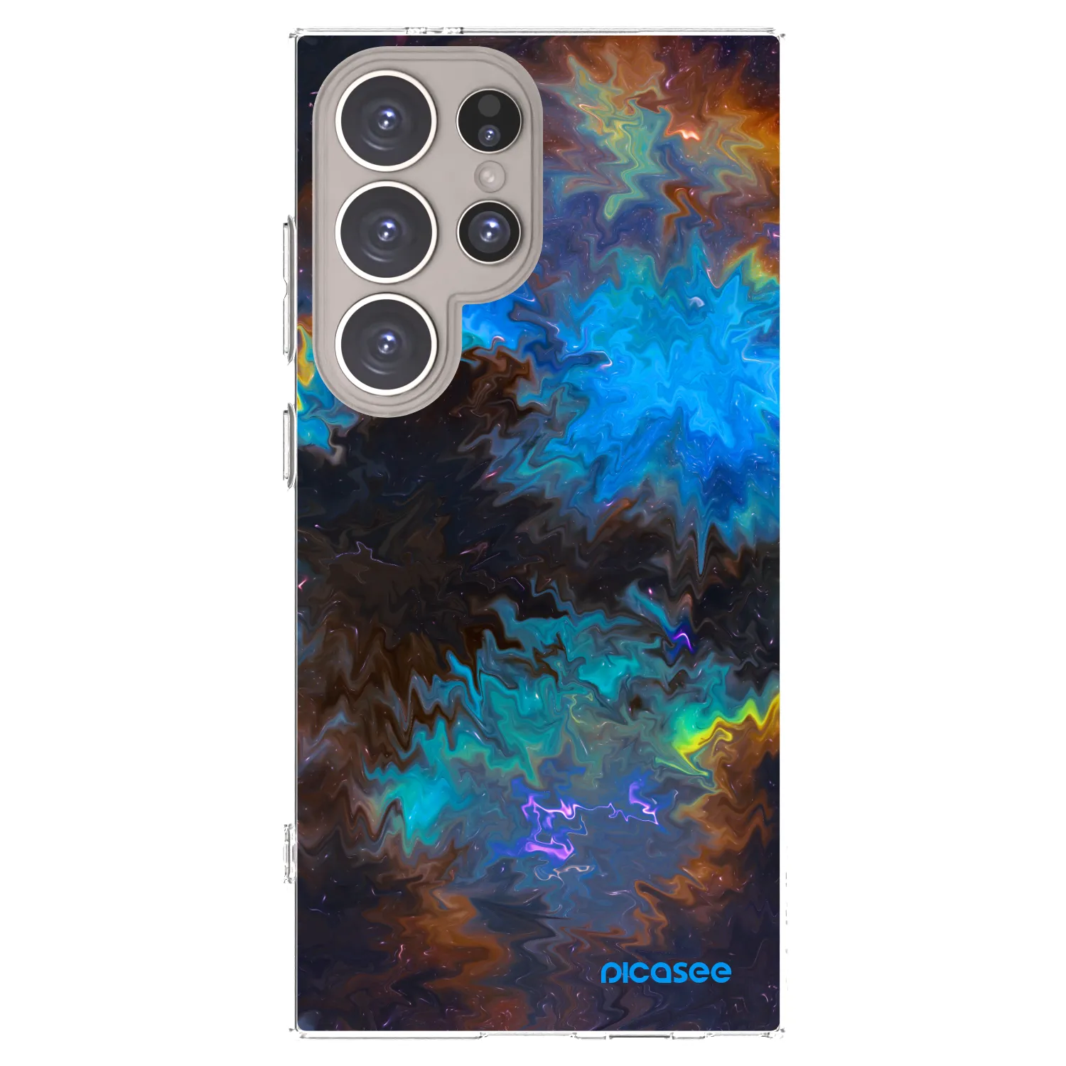 Picasee silikonový průhledný obal pro Samsung Galaxy S24 Ultra S928B 5G - Space