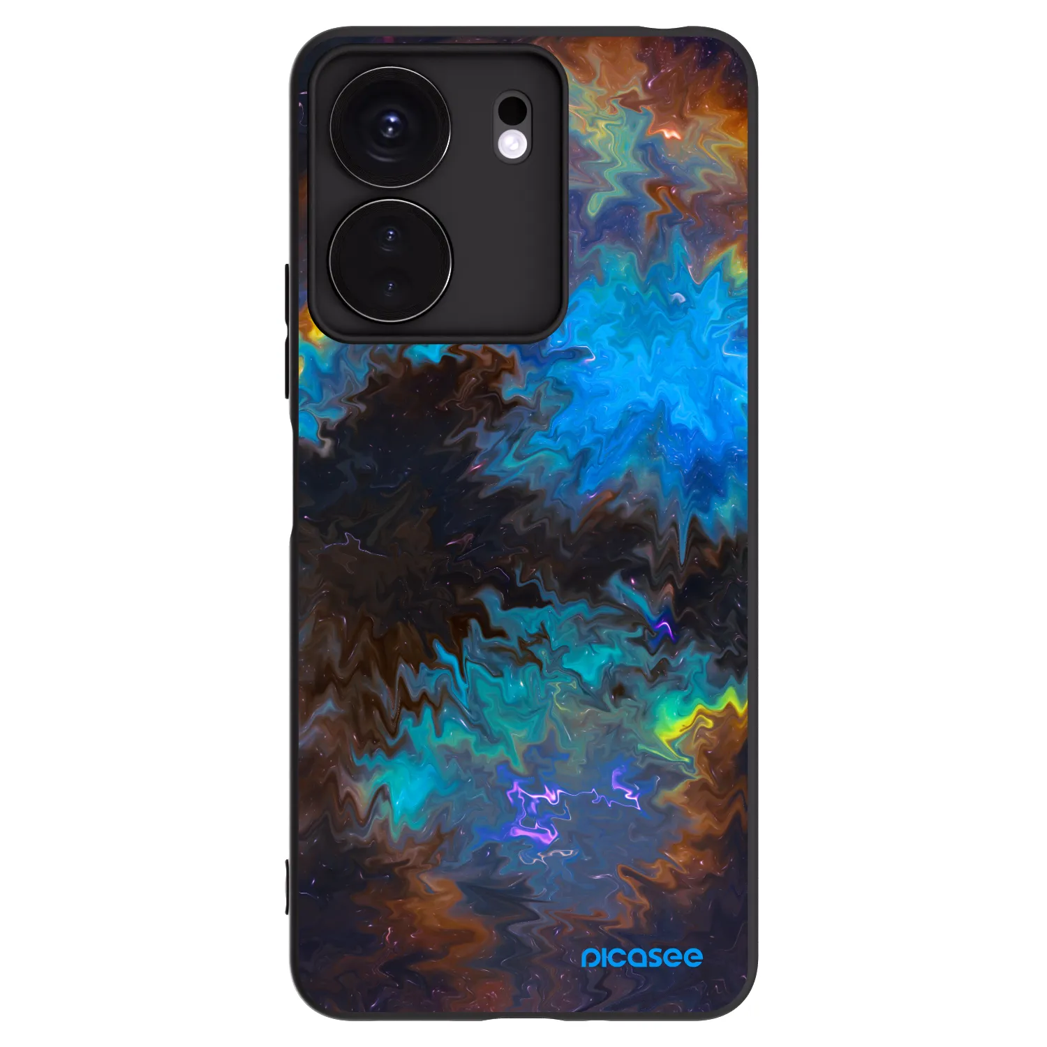 Picasee silikonový černý obal pro Xiaomi Redmi 13C 4G - Space
