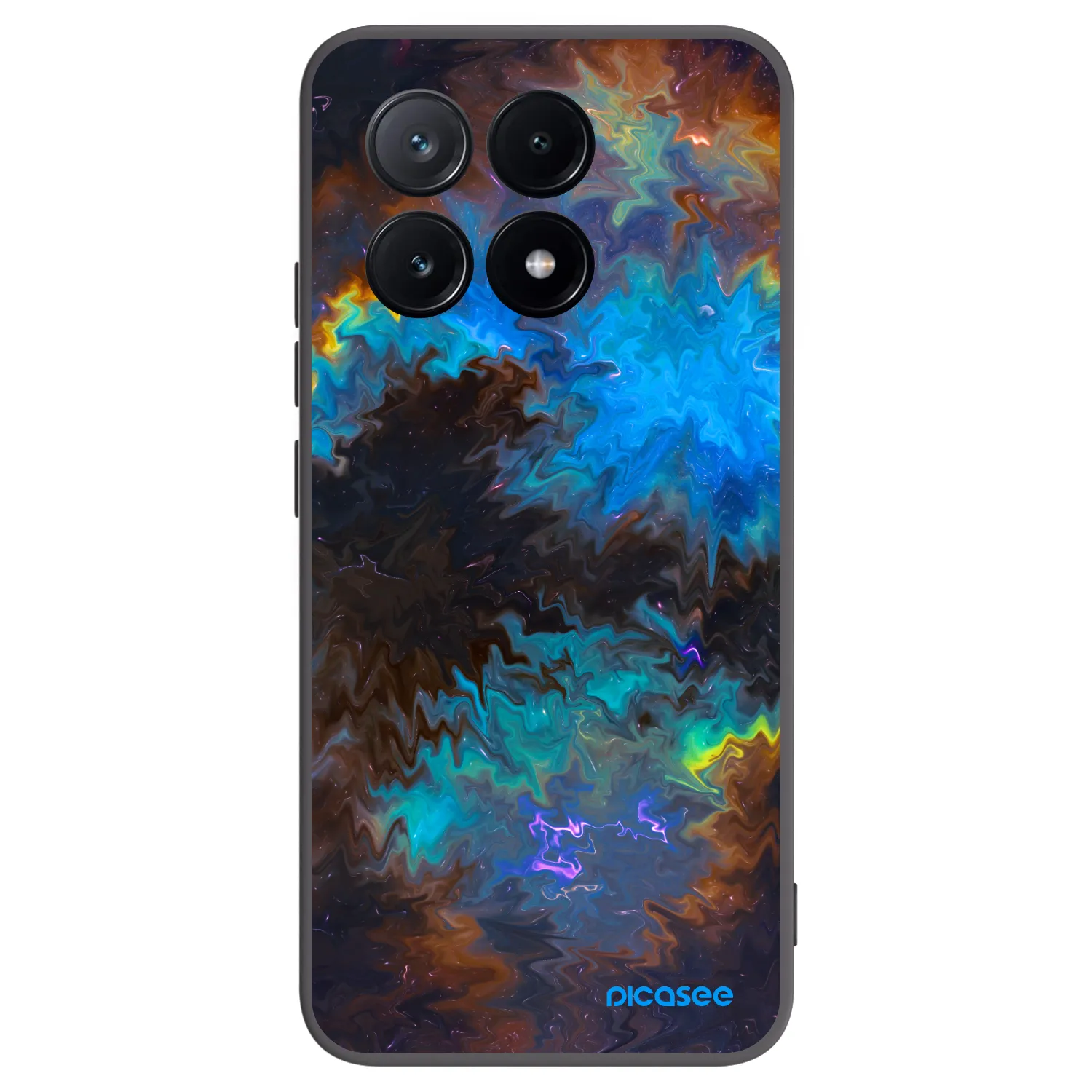 Picasee silikonový černý obal pro Xiaomi Poco X6 Pro - Space