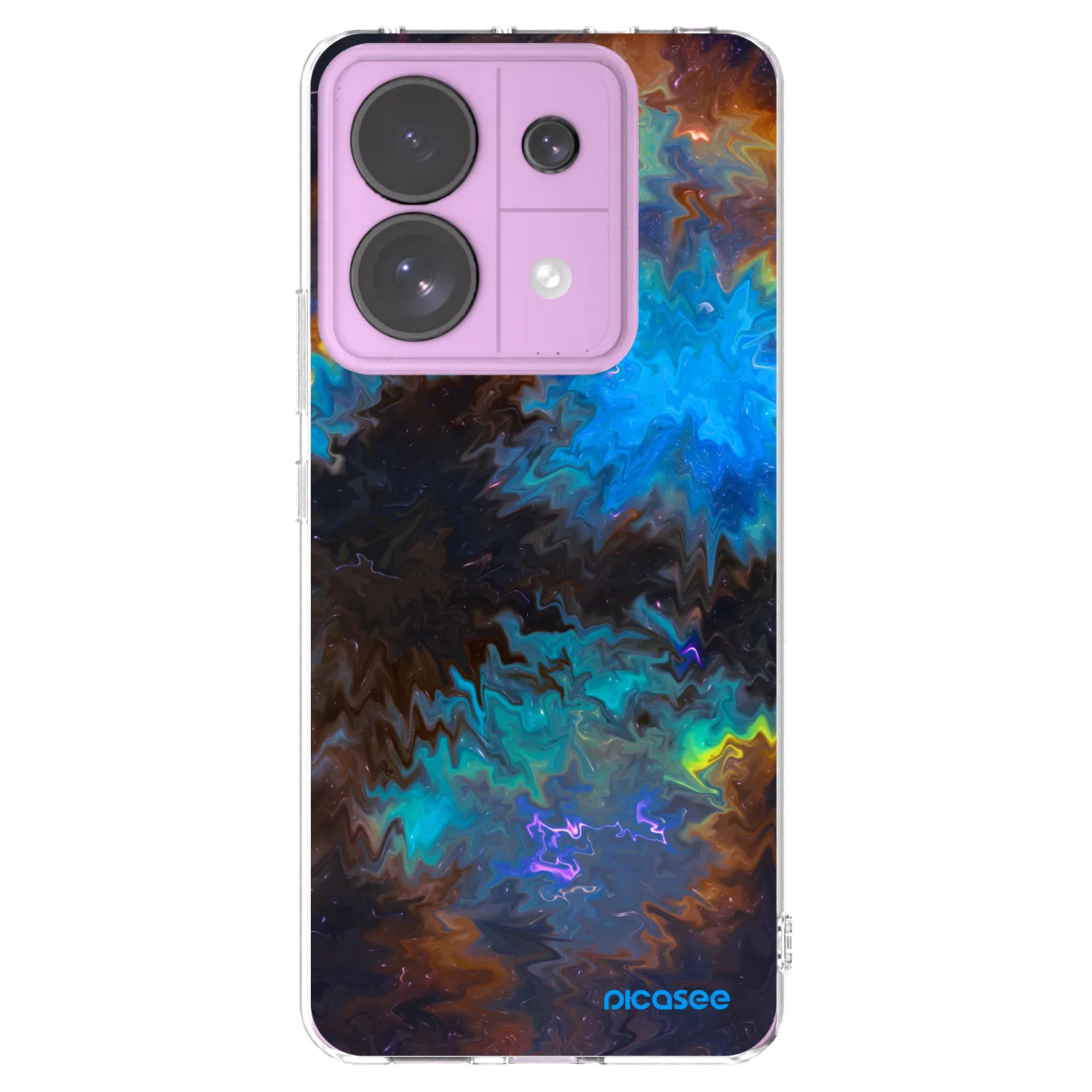Picasee silikonový průhledný obal pro Xiaomi Redmi Note 13 Pro 5G - Space