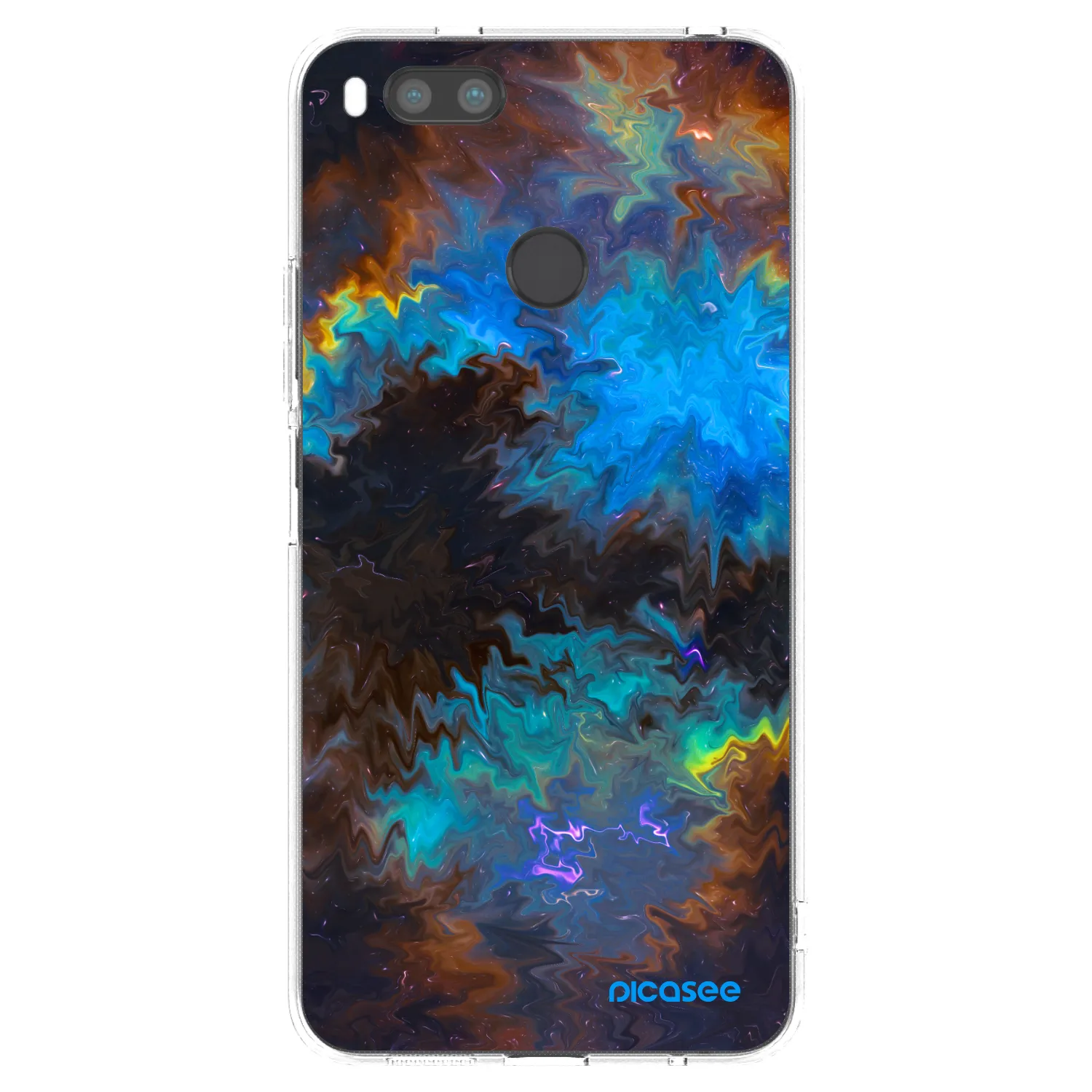 Picasee silikonový průhledný obal pro Xiaomi Mi A1 Global - Space