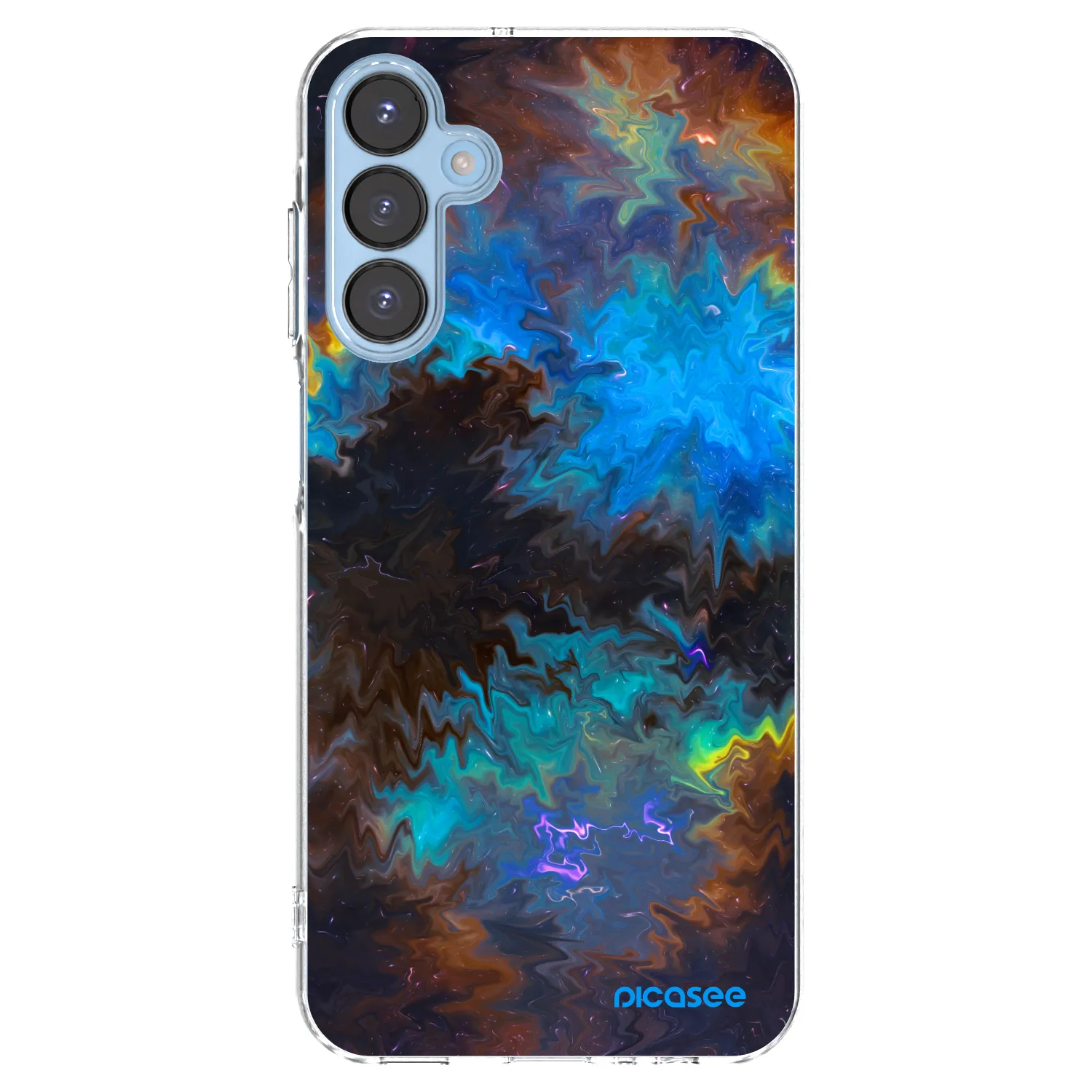 Picasee silikonový průhledný obal pro Samsung Galaxy A15 A156B 5G - Space