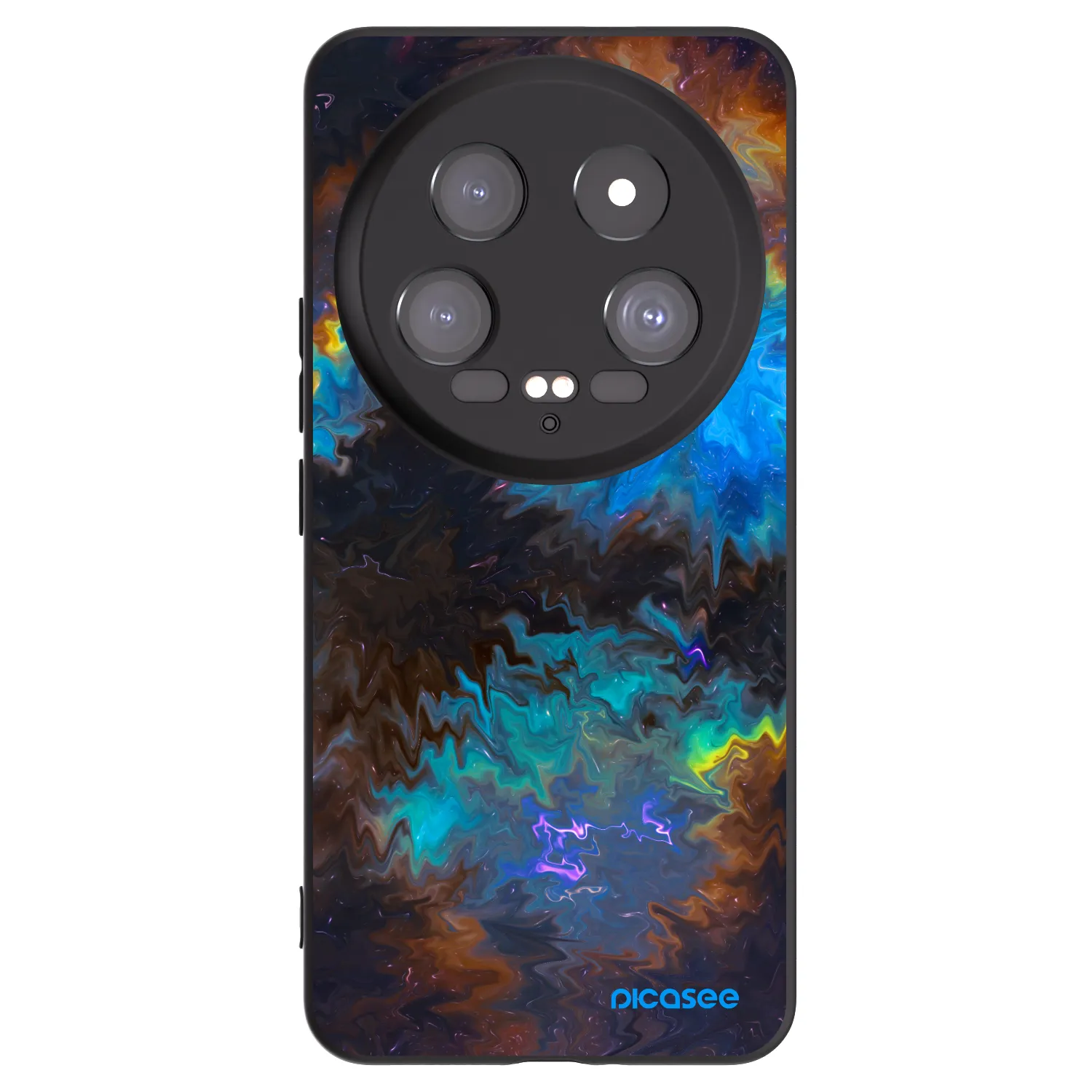 Picasee silikonový černý obal pro Xiaomi 14 Ultra - Space