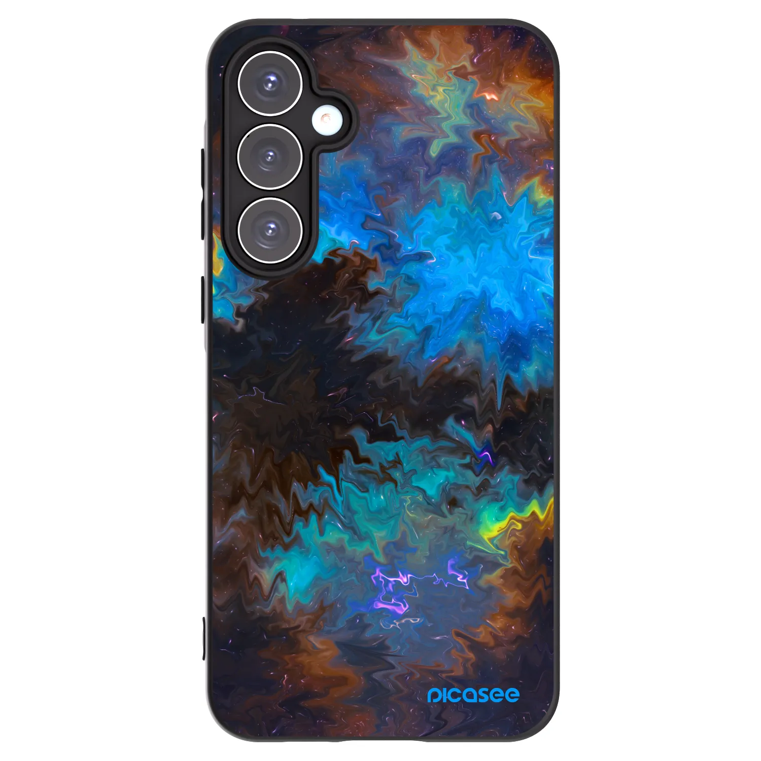 Picasee silikonový černý obal pro Samsung Galaxy A55 5G A556B - Space