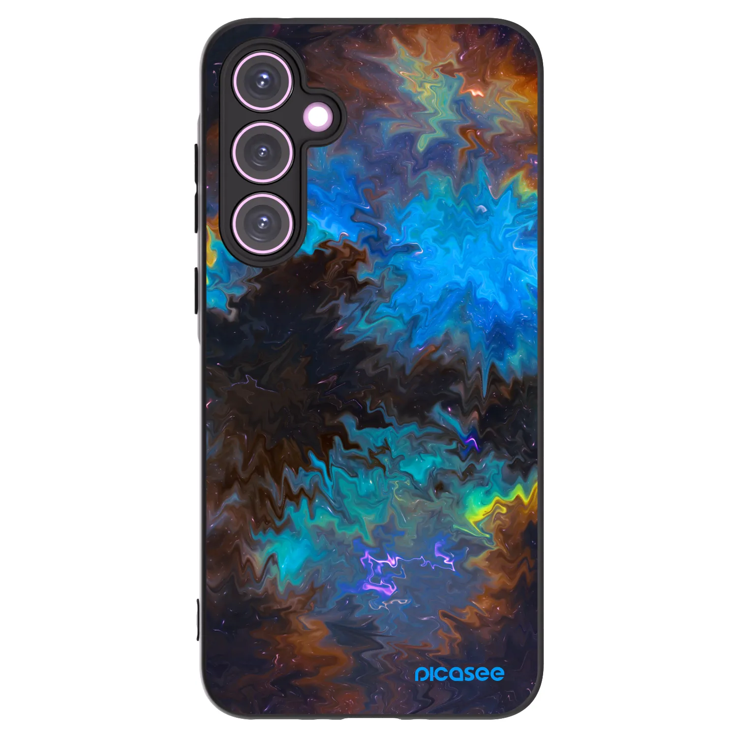 Picasee silikonový černý obal pro Samsung Galaxy A35 5G A356B - Space
