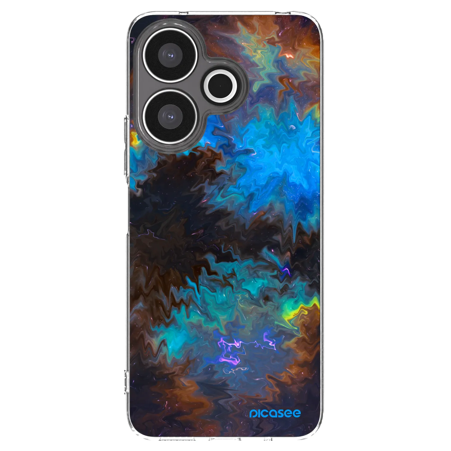 Picasee silikonový průhledný obal pro Xiaomi Redmi 13 4G - Space