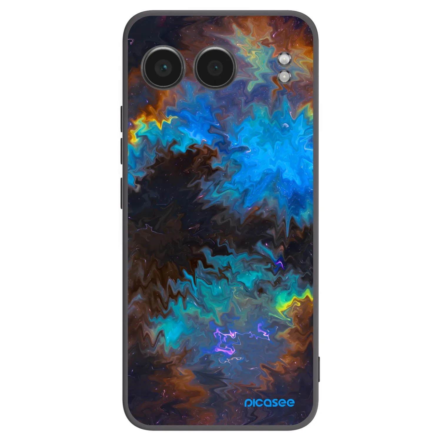 Picasee silikonový černý obal pro OnePlus Nord 4 - Space