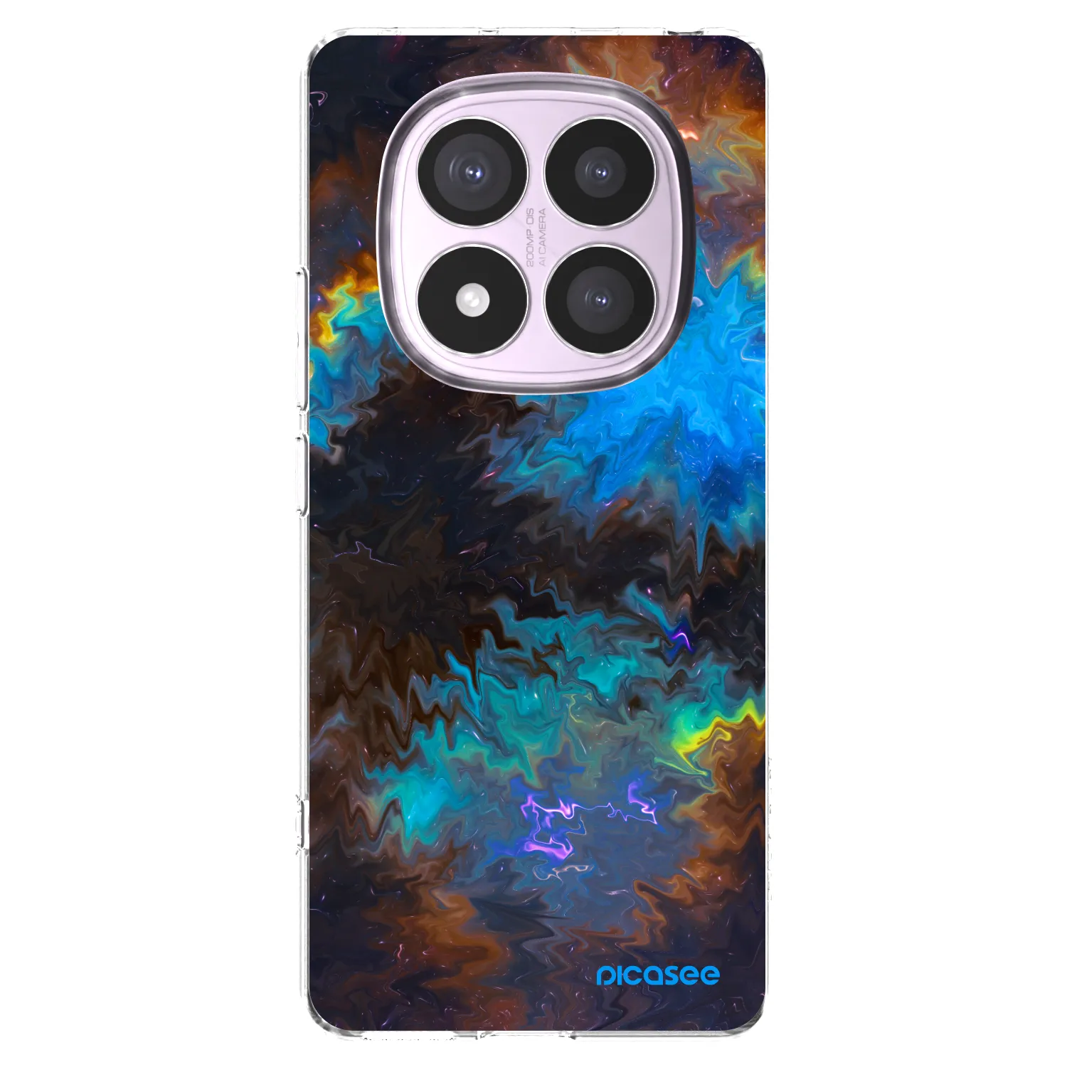 Picasee silikonový průhledný obal pro Xiaomi Redmi Note 14 Pro 5G - Space