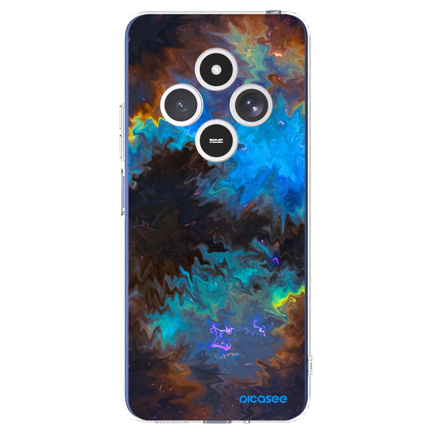 Picasee silikonový průhledný obal pro Xiaomi Redmi 14C - Space