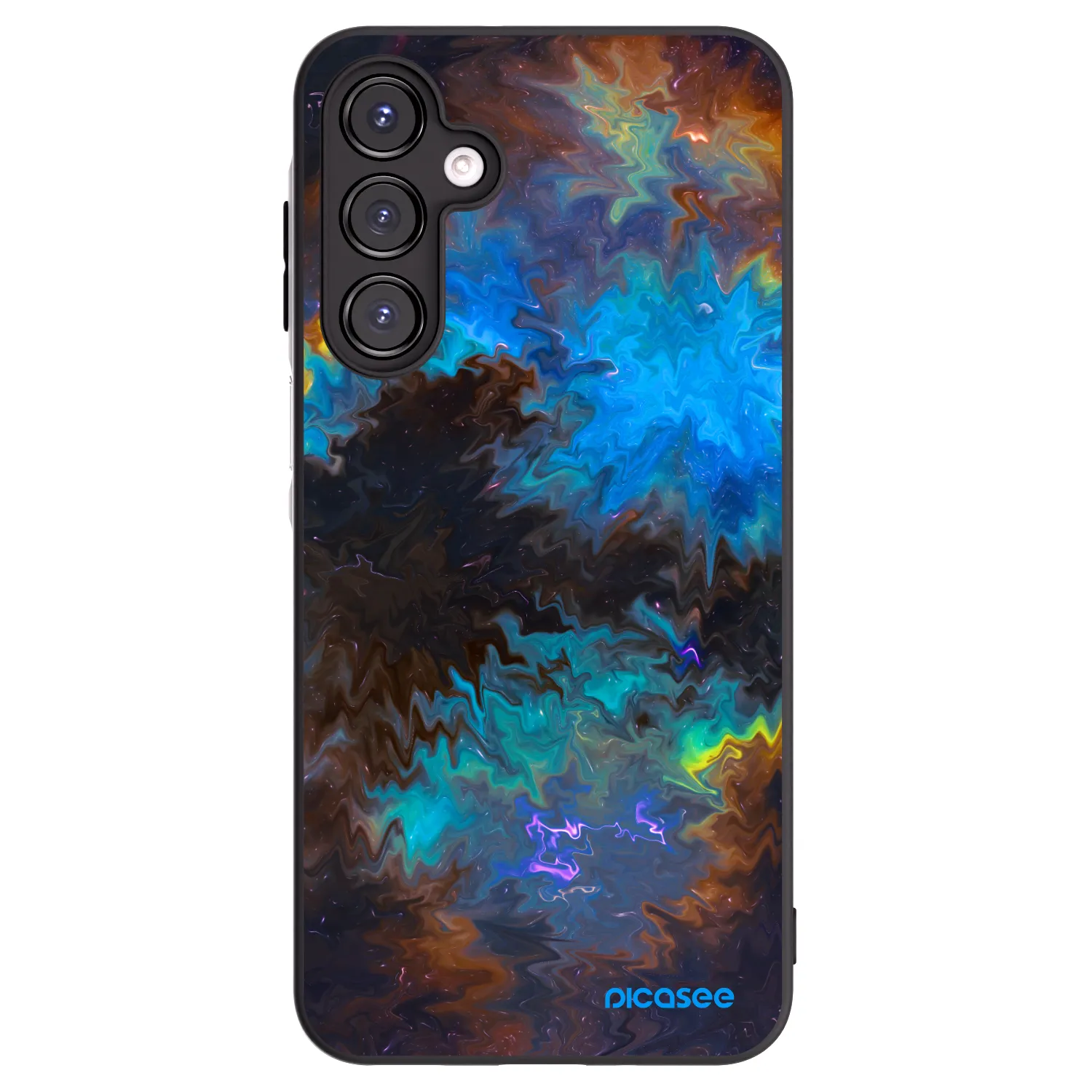 Picasee silikonový černý obal pro Samsung Galaxy A16 5G - Space