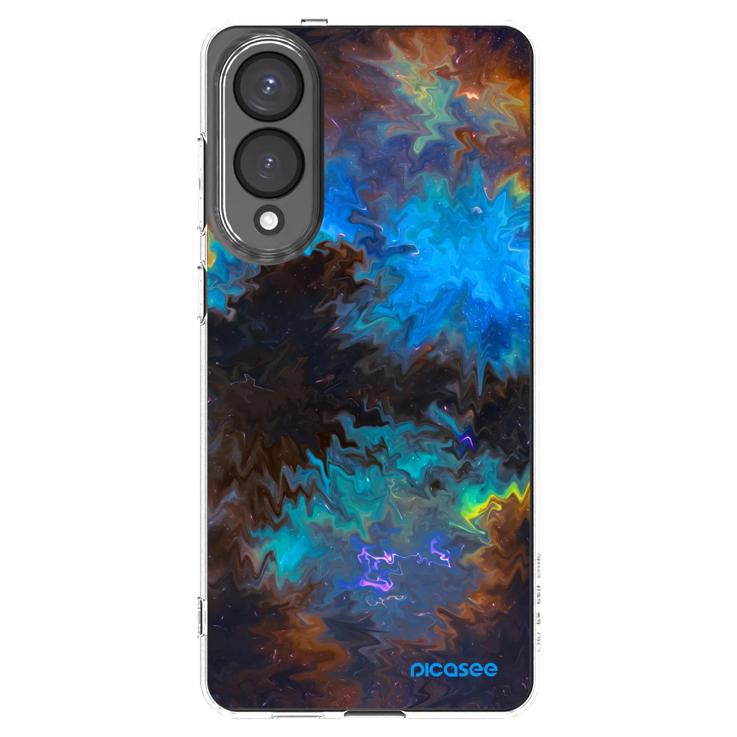 Picasee silikonový průhledný obal pro Samsung Galaxy S25 Edge 5G - Space