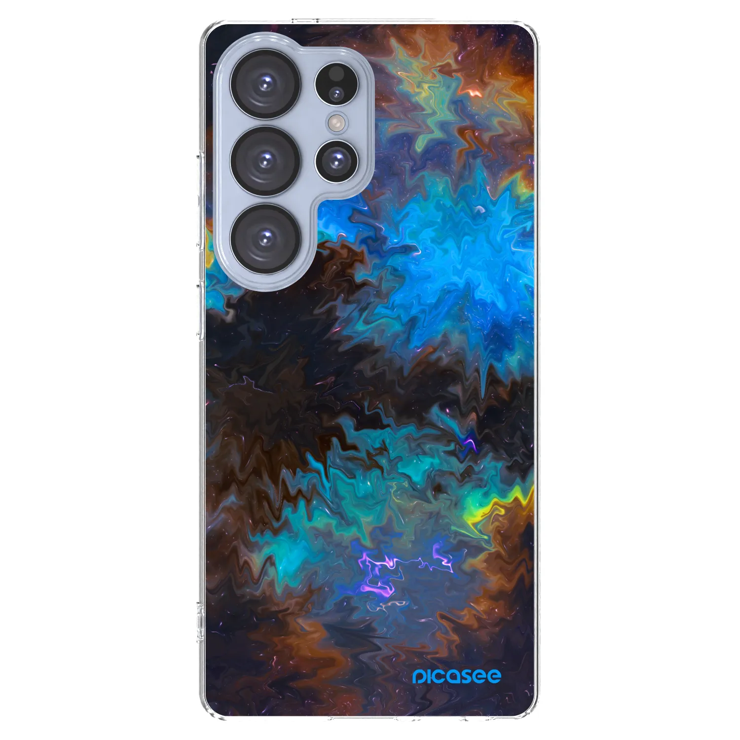 Picasee silikonový průhledný obal pro Samsung Galaxy S25 Ultra 5G - Space