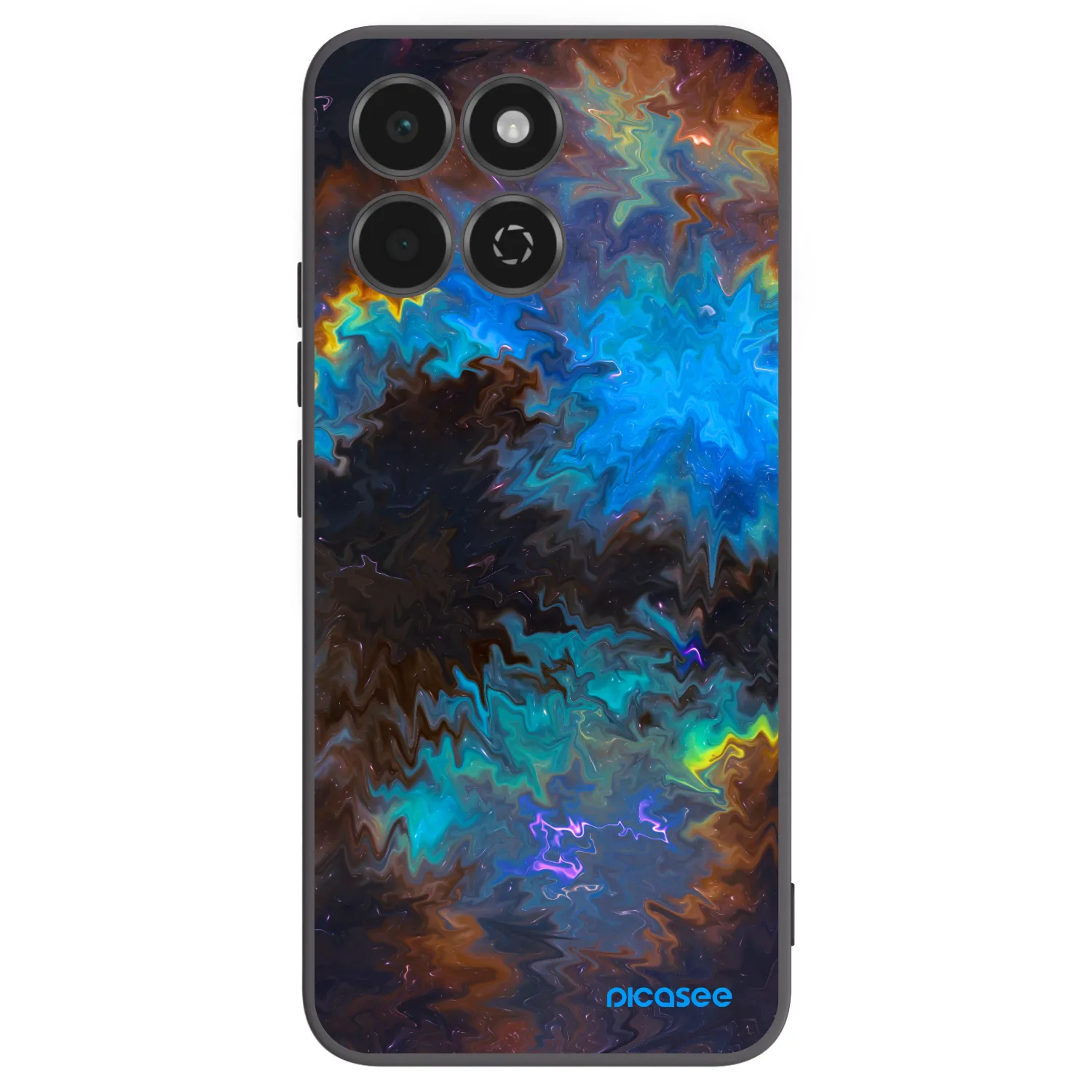 Picasee silikonový černý obal pro Honor 200 Smart 5G - Space