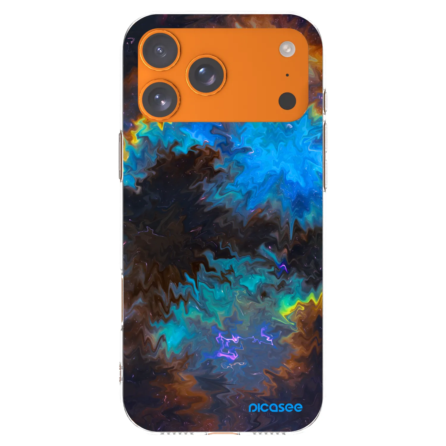 Picasee silikonový průhledný obal pro Apple iPhone 17 Pro Max - Space