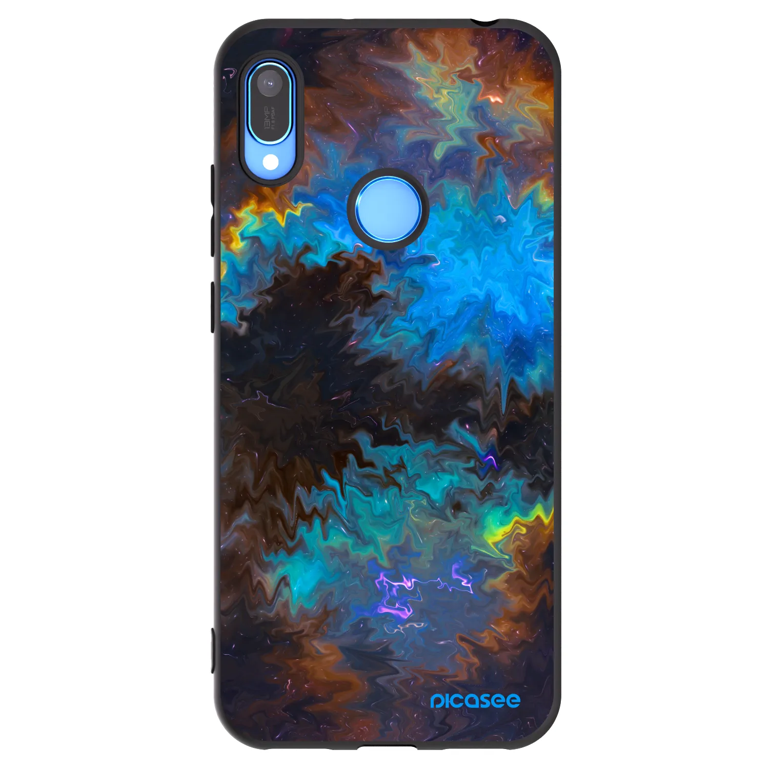 Picasee silikonový černý obal pro Huawei Y6 2019 - Space