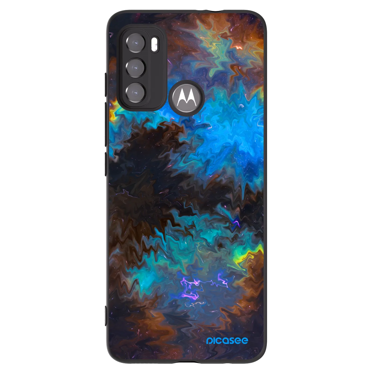 Picasee silikonový černý obal pro Motorola Edge 60 5G - Space