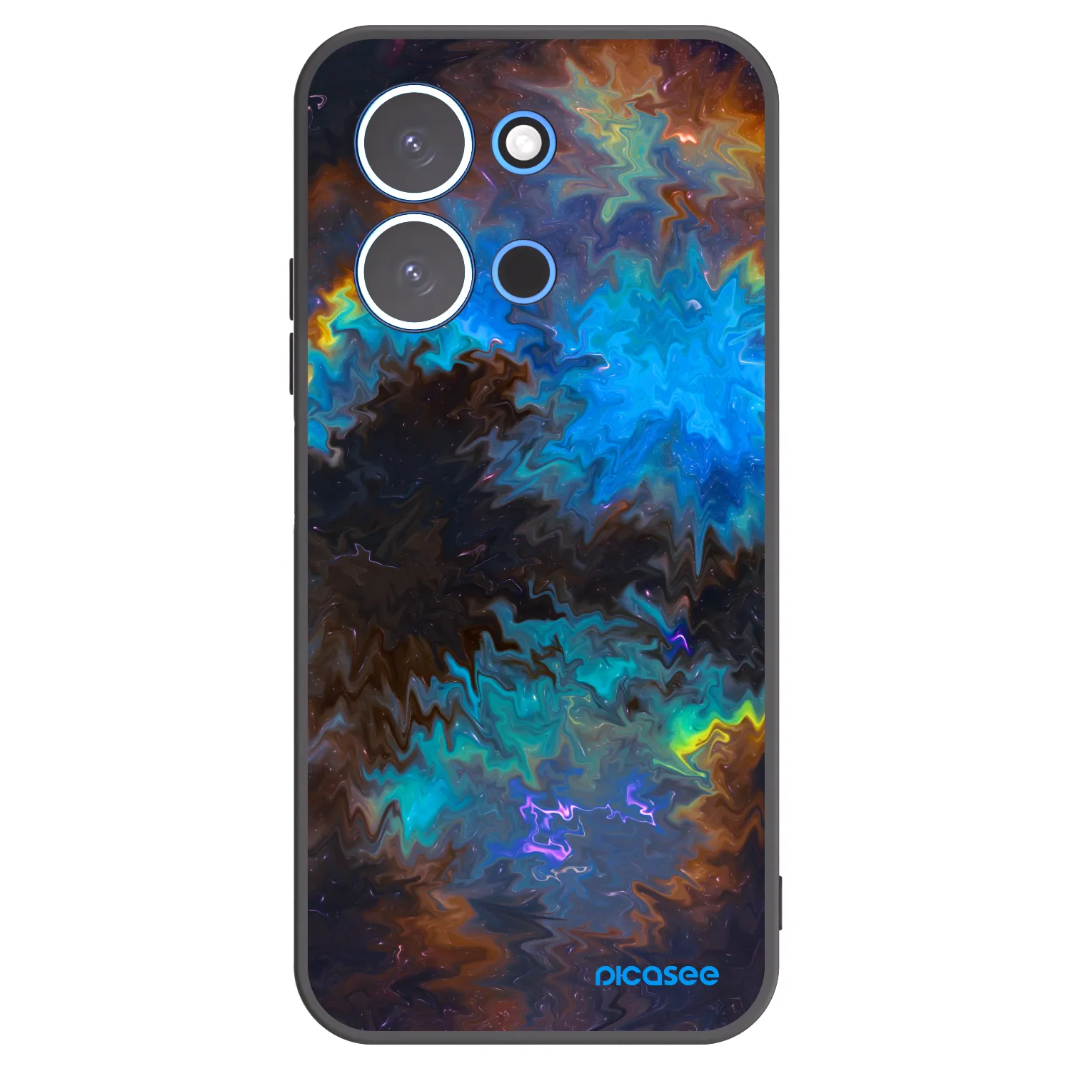 Picasee silikonový černý obal pro Xiaomi Redmi 15C 4G - Space
