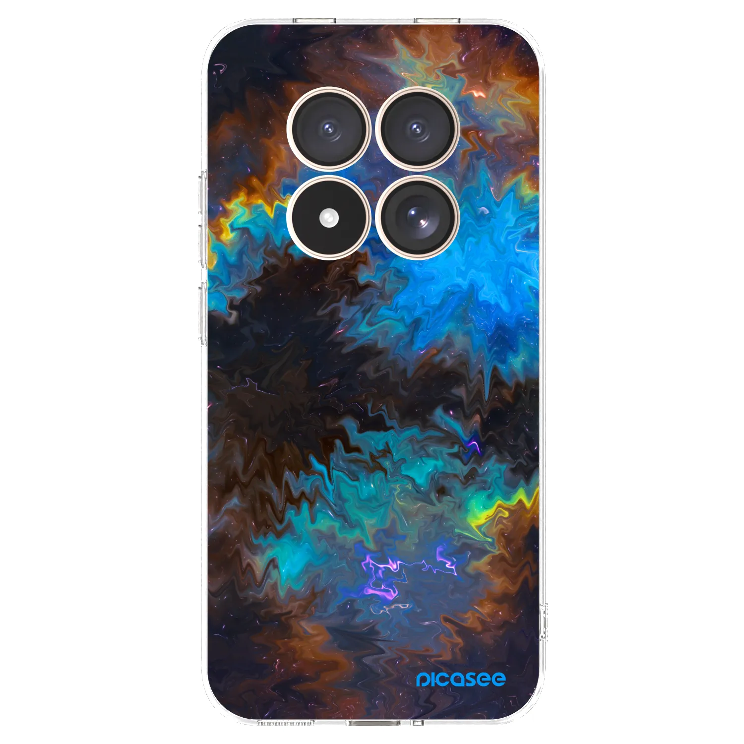 Picasee silikonový průhledný obal pro Xiaomi Redmi Note 15 Pro 4G - Space