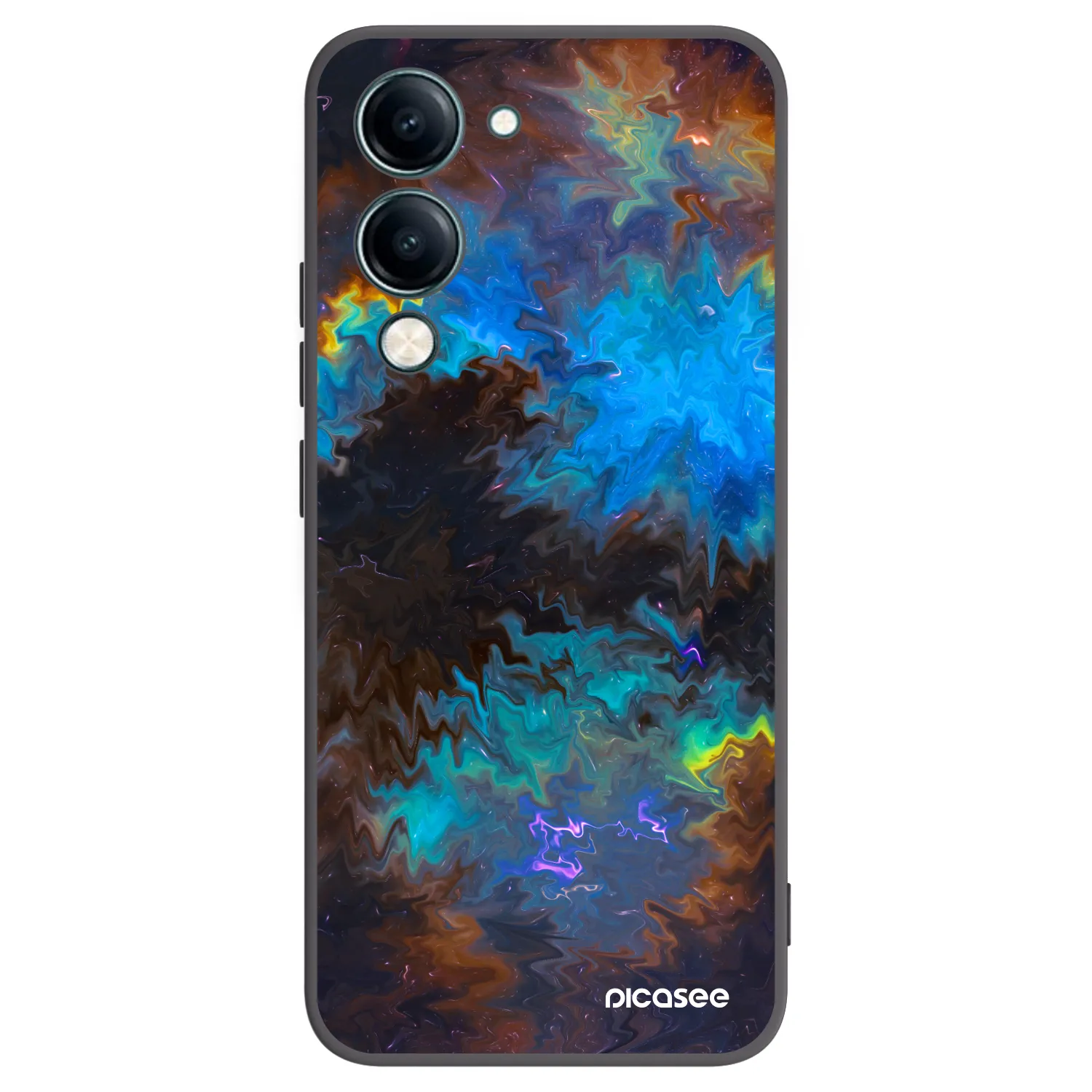 Picasee silikonový černý obal pro Vivo Y29s 5G - Space