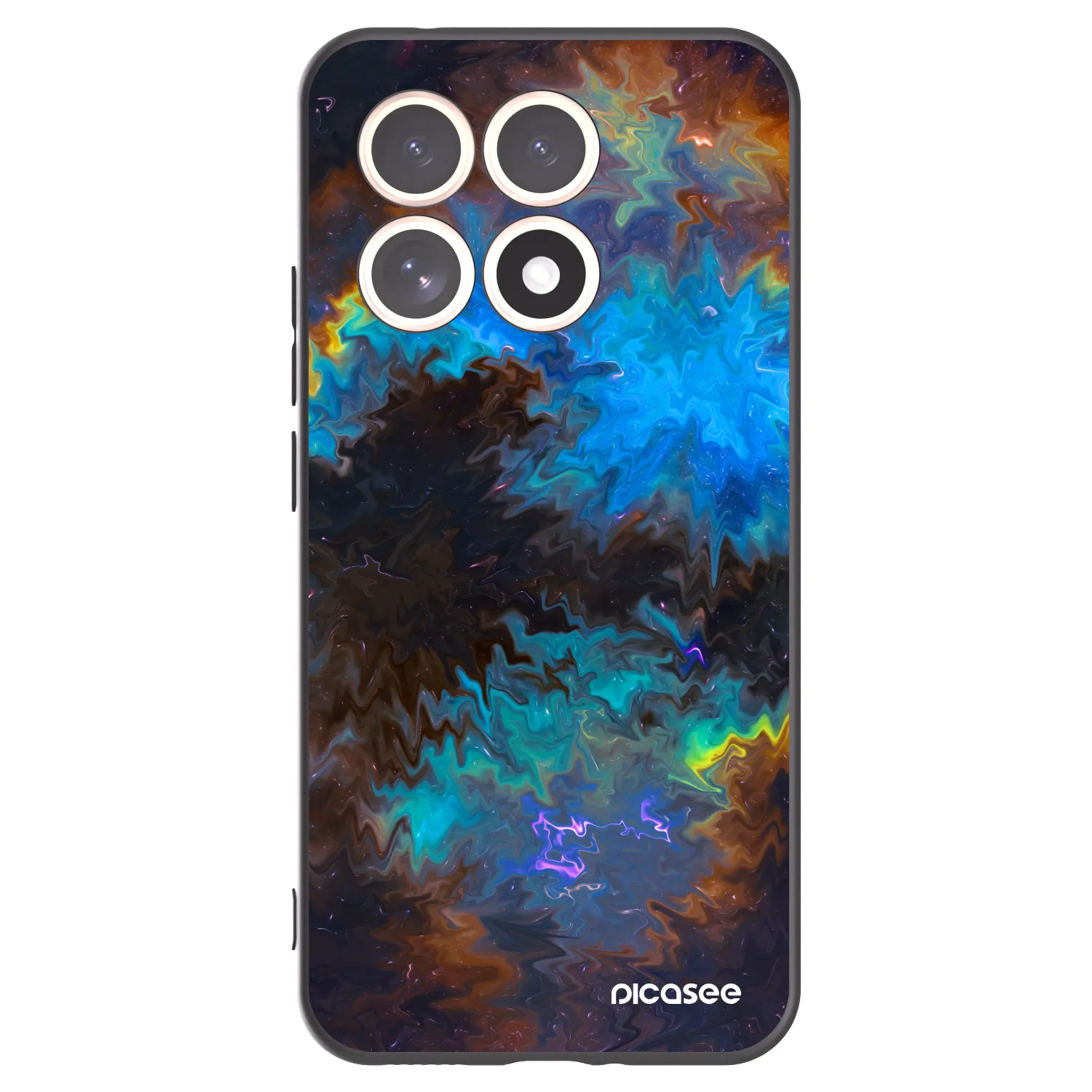 Picasee silikonový černý obal pro Xiaomi 15T - Space
