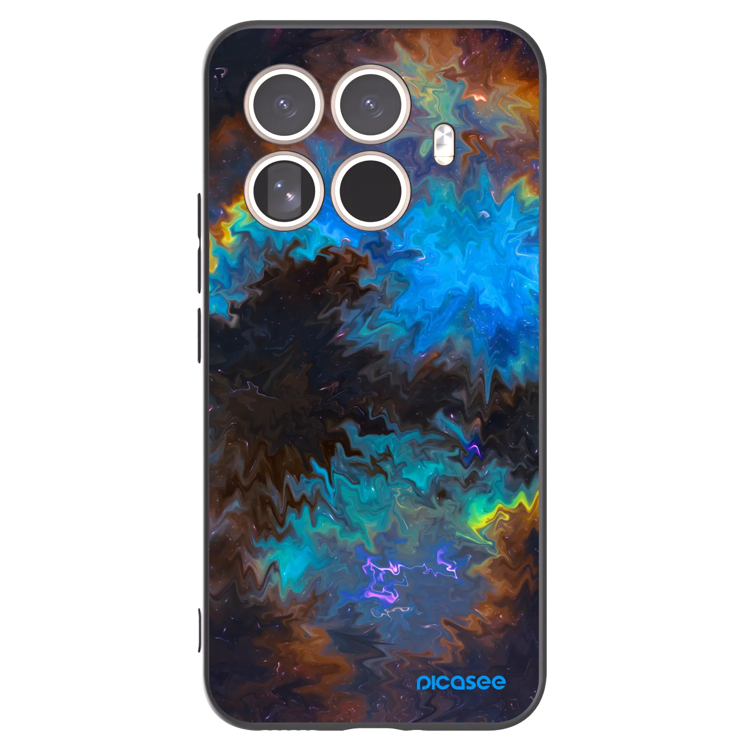 Picasee silikonový černý obal pro Xiaomi 15T Pro - Space