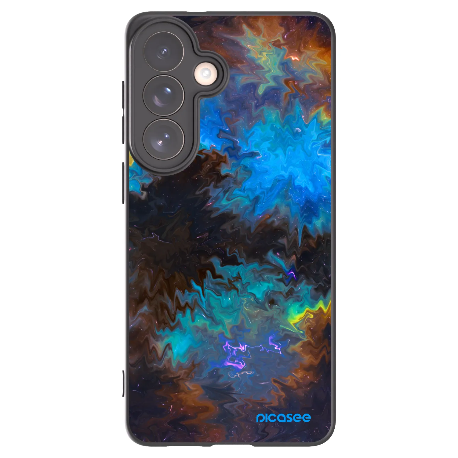 Picasee silikonový černý obal pro Samsung Galaxy S26+ - Space