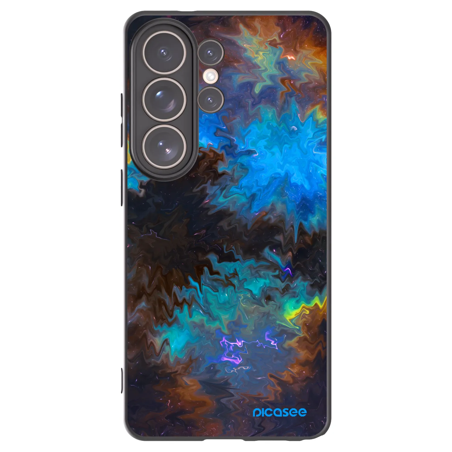 Picasee silikonový černý obal pro Samsung Galaxy S26 Ultra - Space