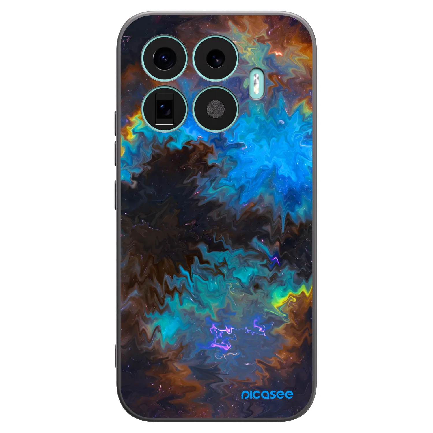 Picasee silikonový černý obal pro Xiaomi 17T - Space