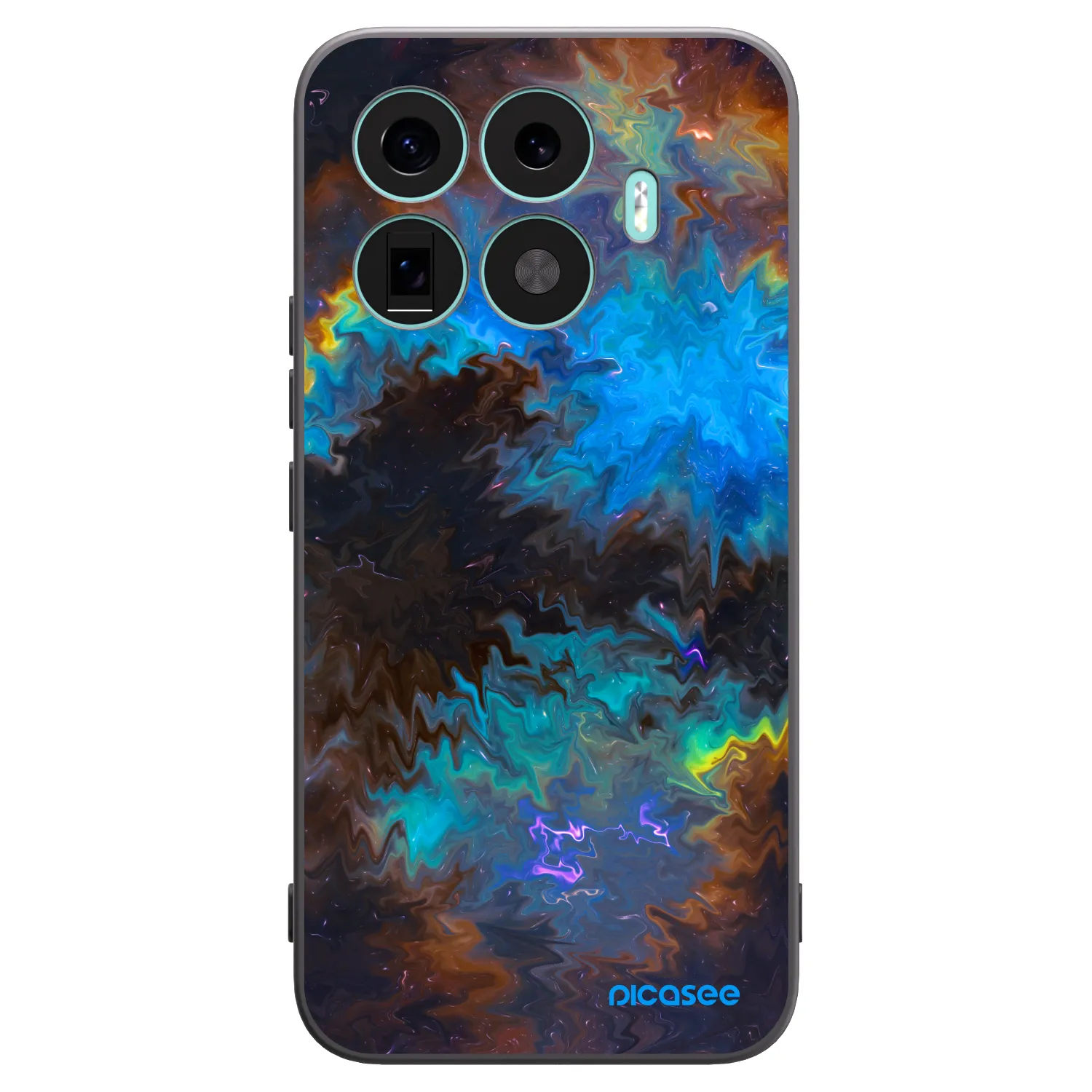 Picasee silikonový černý obal pro Xiaomi 17T Pro - Space