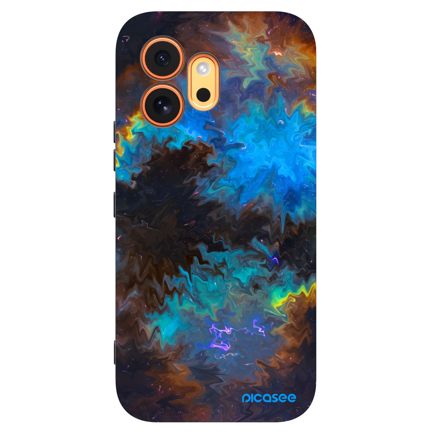 Picasee silikonový černý obal pro Honor 600 - Space