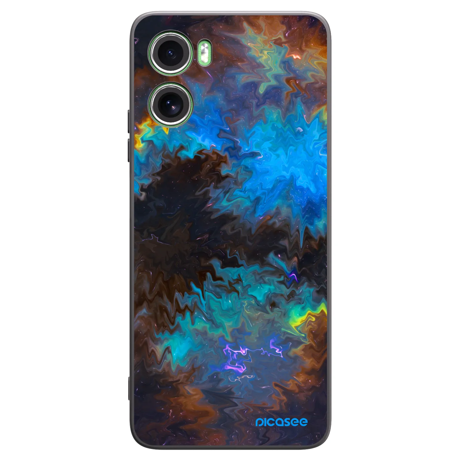 Picasee silikonový černý obal pro Motorola Moto G06 - Space