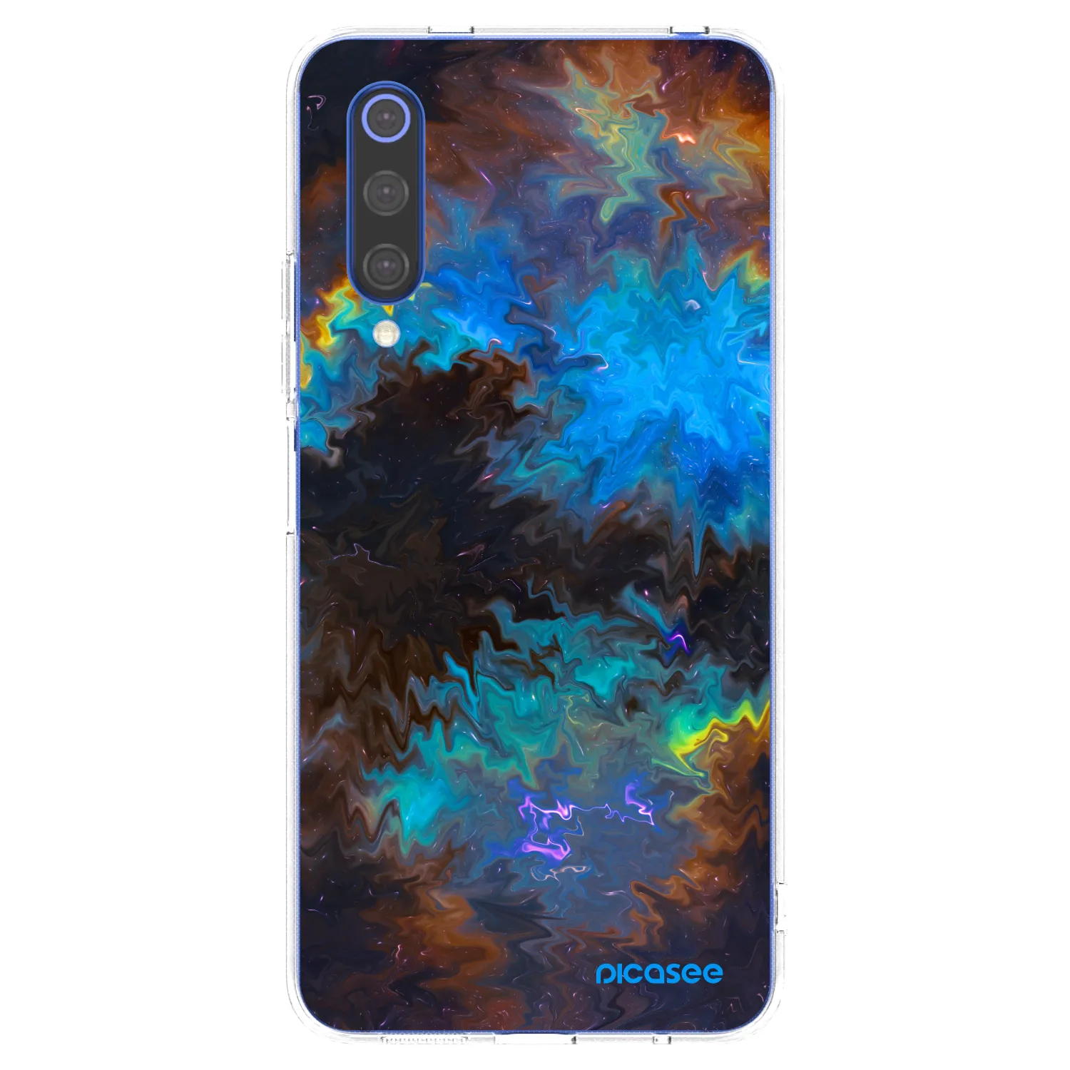 Picasee silikonový průhledný obal pro Xiaomi Mi 9 SE - Space